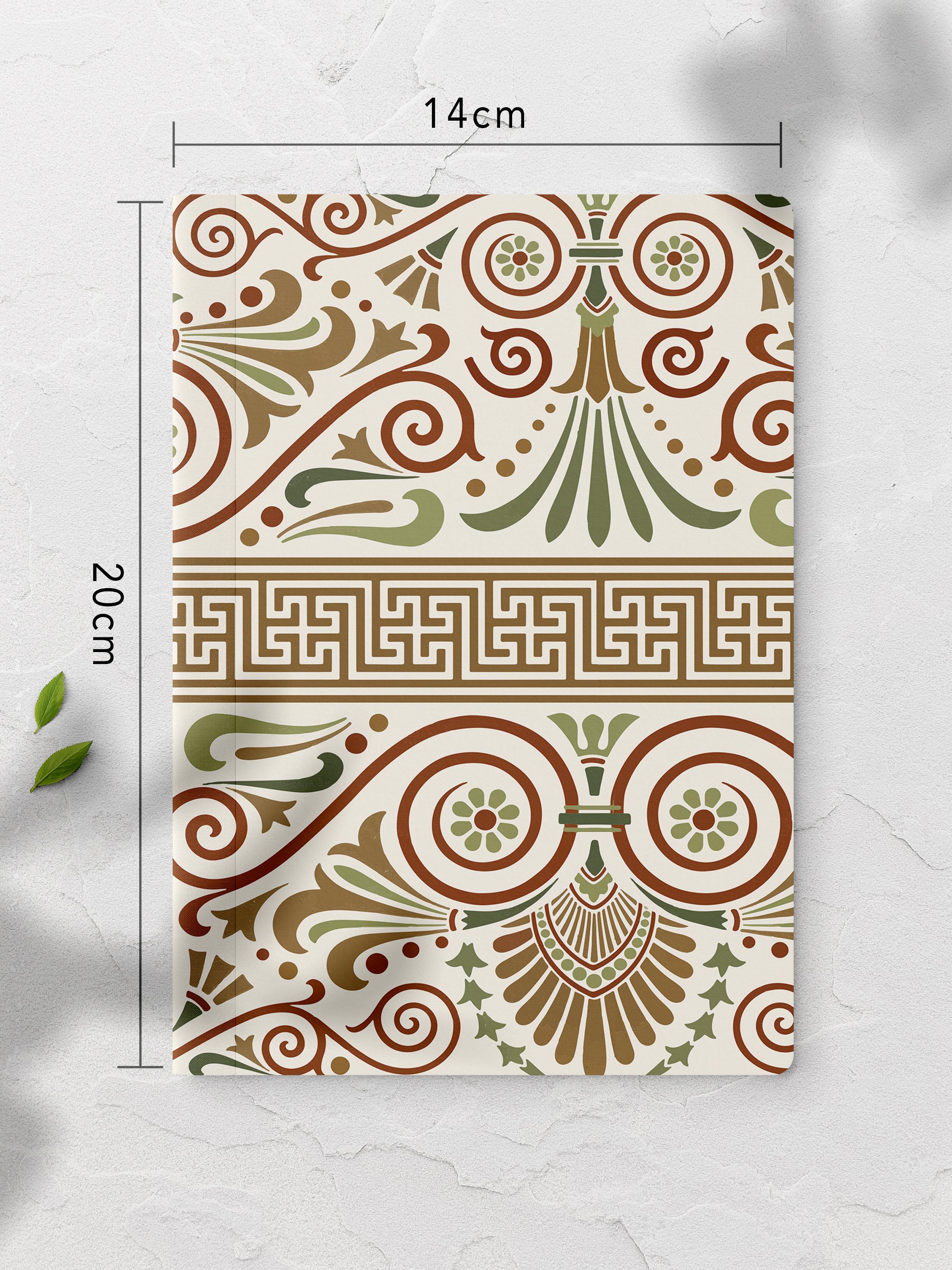Çizgisiz Defter, Soft Vintage Notebook, Not Defteri, Akıl ve Anı Defteri, 64 Sayfa, 14*21cm
