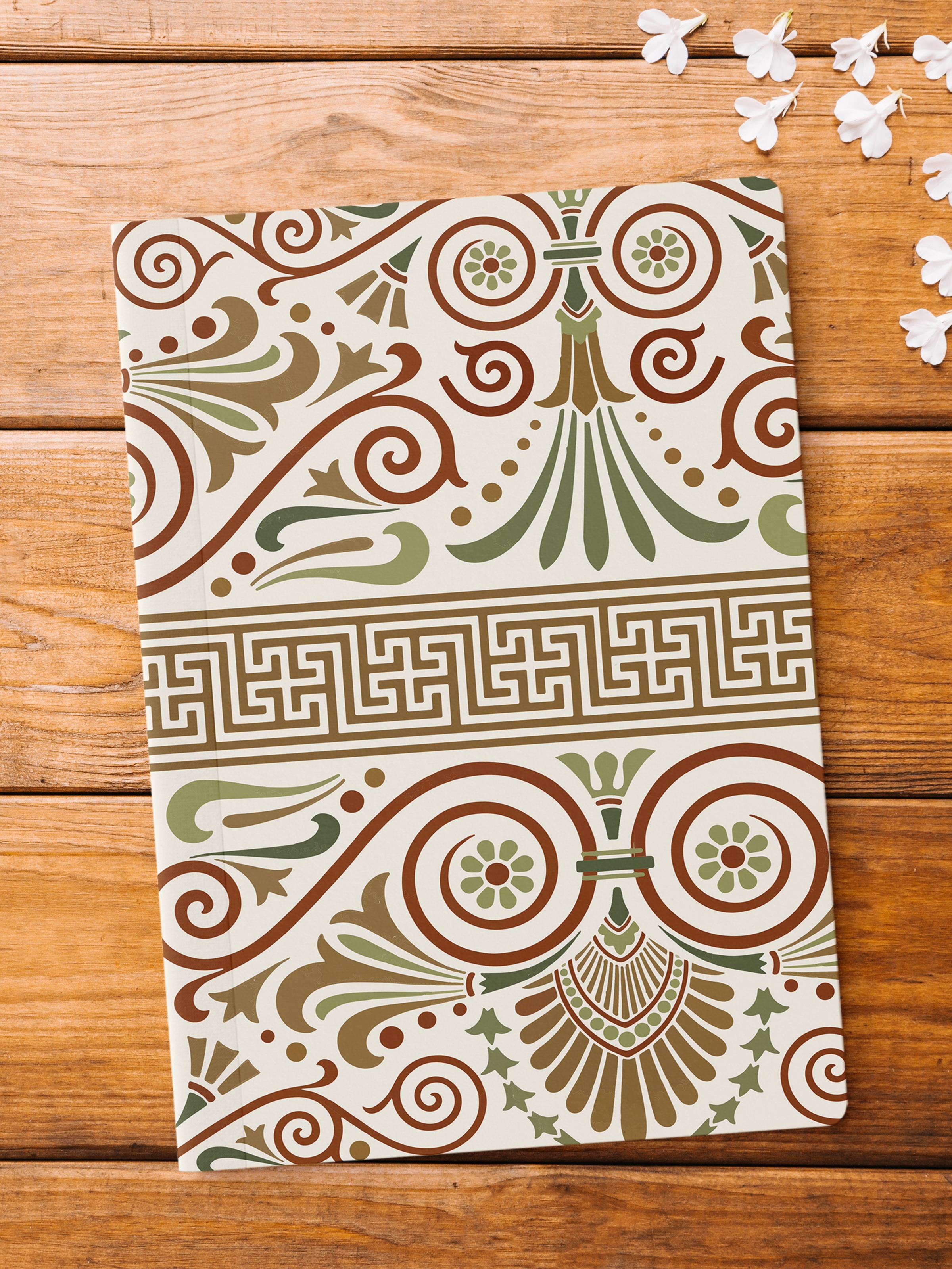 Çizgisiz Defter, Soft Vintage Notebook, Not Defteri, Akıl ve Anı Defteri, 64 Sayfa, 14*21cm