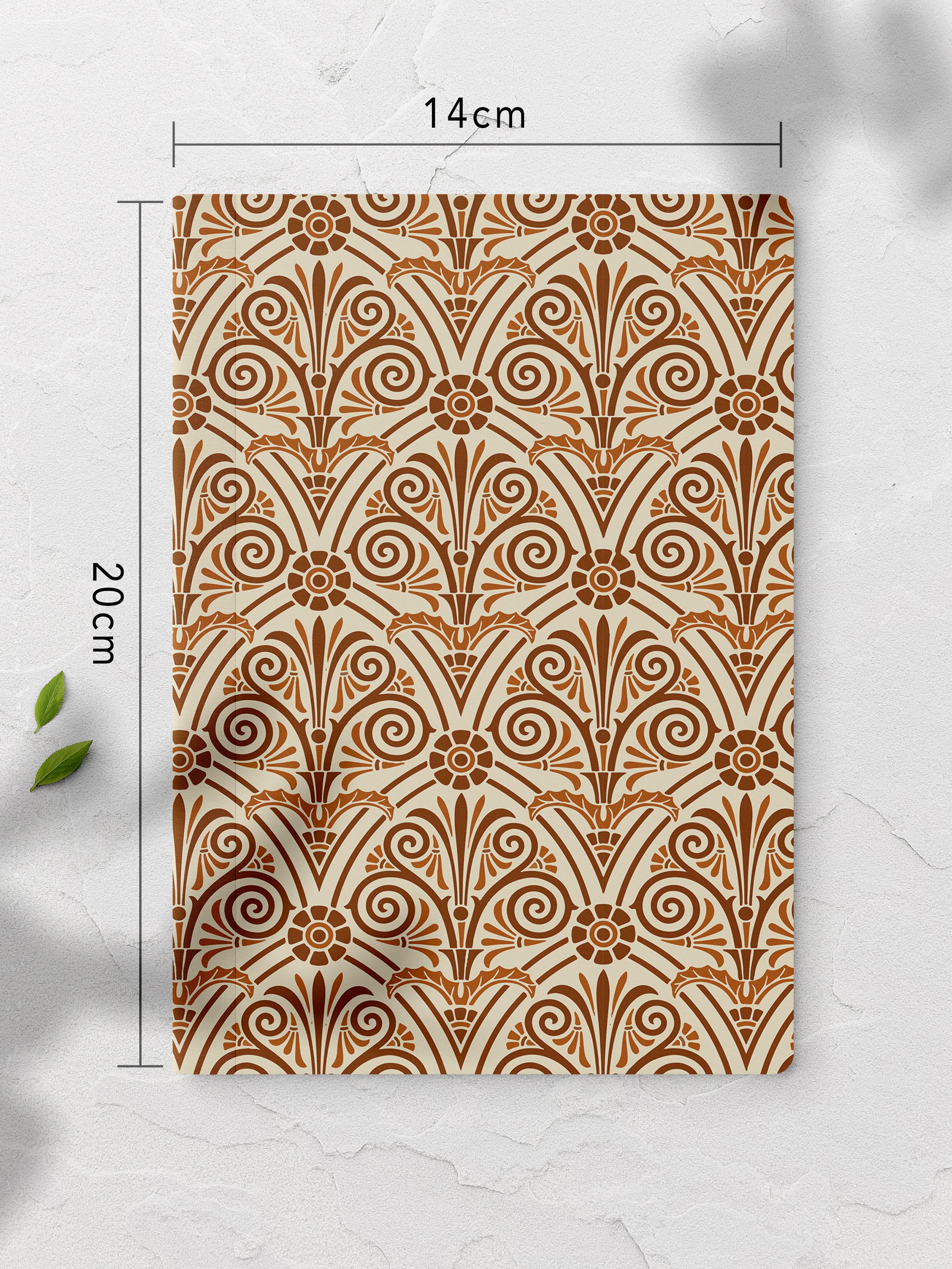 Çizgisiz Defter, Soft Vintage Notebook, Not Defteri, Akıl ve Anı Defteri, 64 Sayfa, 14*21cm