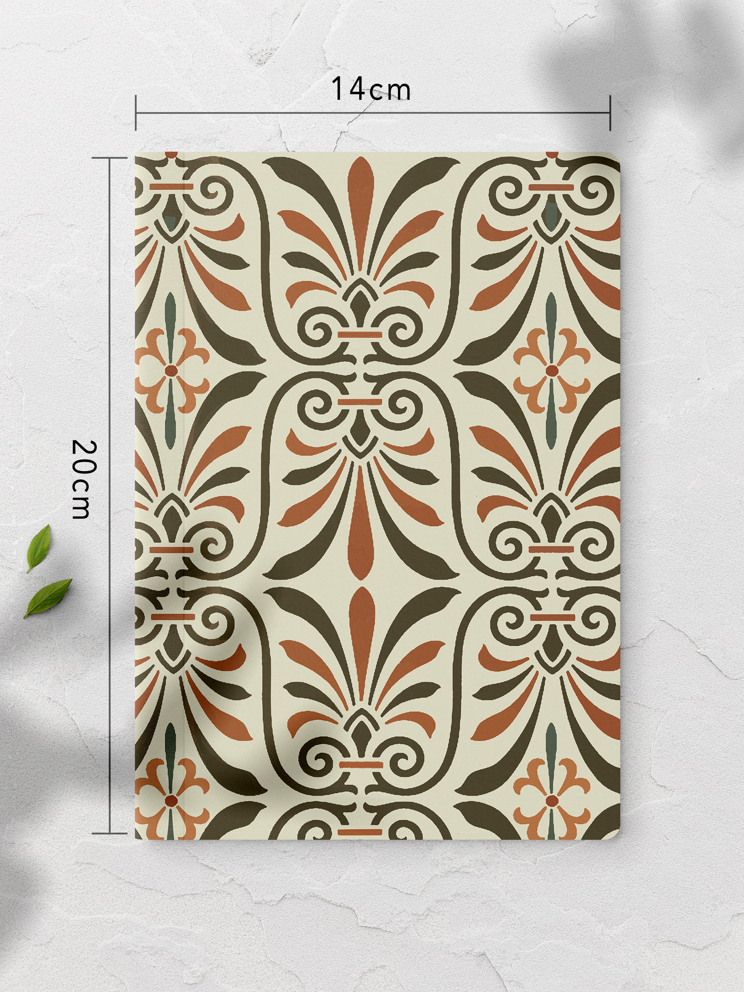 Çizgisiz Defter, Soft Vintage Notebook, Not Defteri, Akıl ve Anı Defteri, 64 Sayfa, 14*21cm