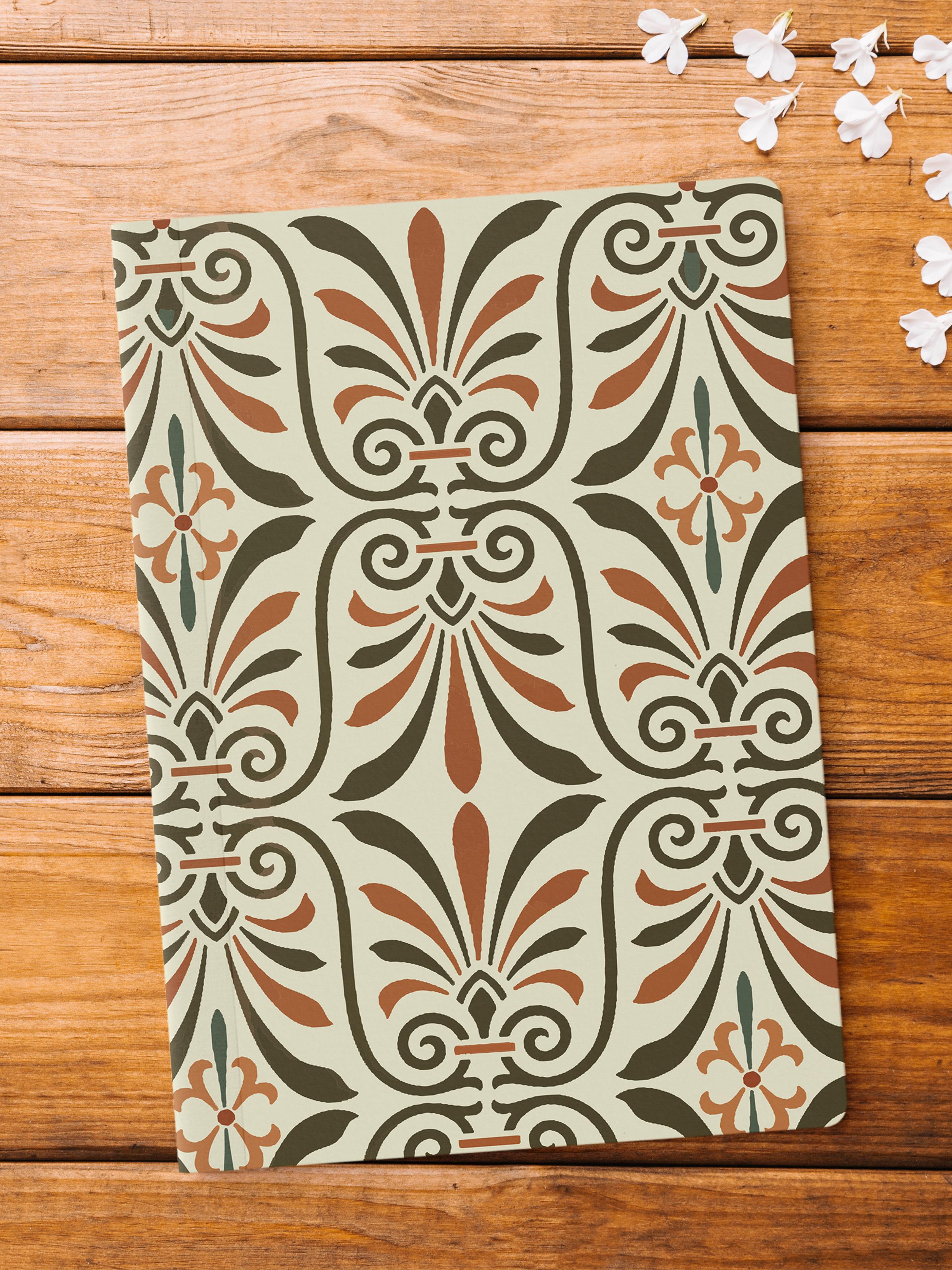 Çizgisiz Defter, Soft Vintage Notebook, Not Defteri, Akıl ve Anı Defteri, 64 Sayfa, 14*21cm