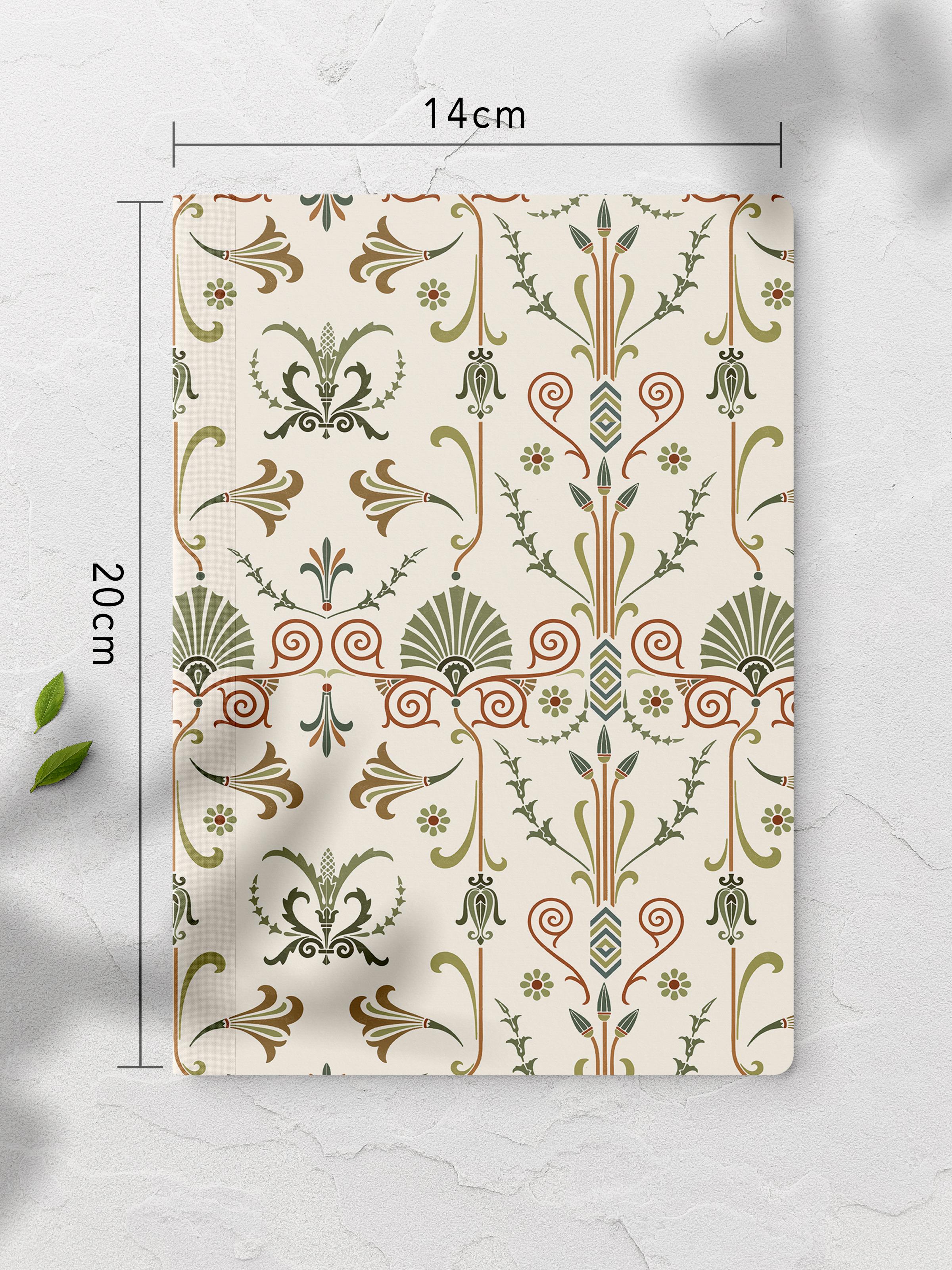 Çizgisiz Defter, Soft Vintage Notebook, Not Defteri, Akıl ve Anı Defteri, 64 Sayfa, 14*21cm