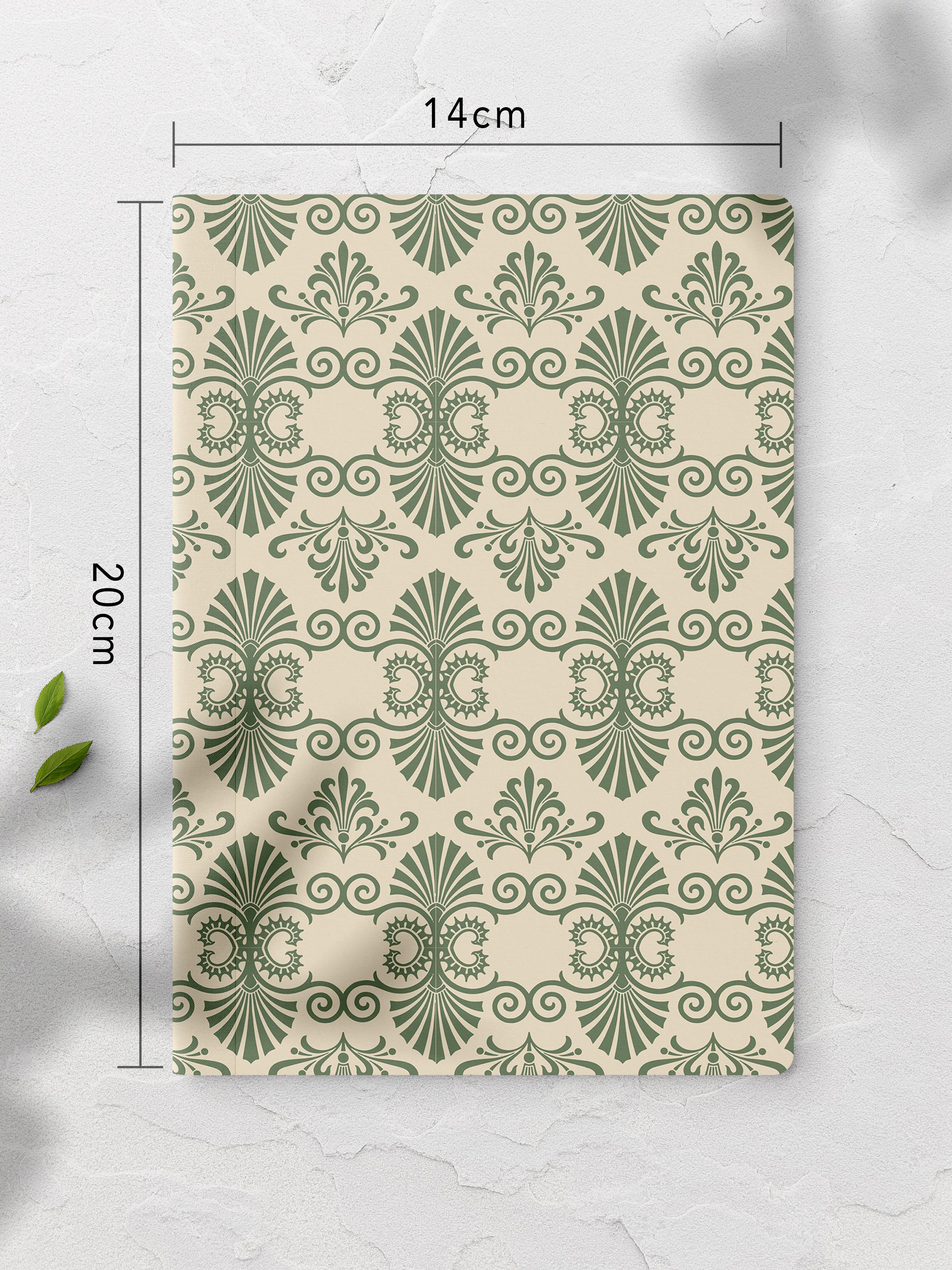 Çizgisiz Defter, Soft Vintage Notebook, Not Defteri, Akıl ve Anı Defteri, 64 Sayfa, 14*21cm