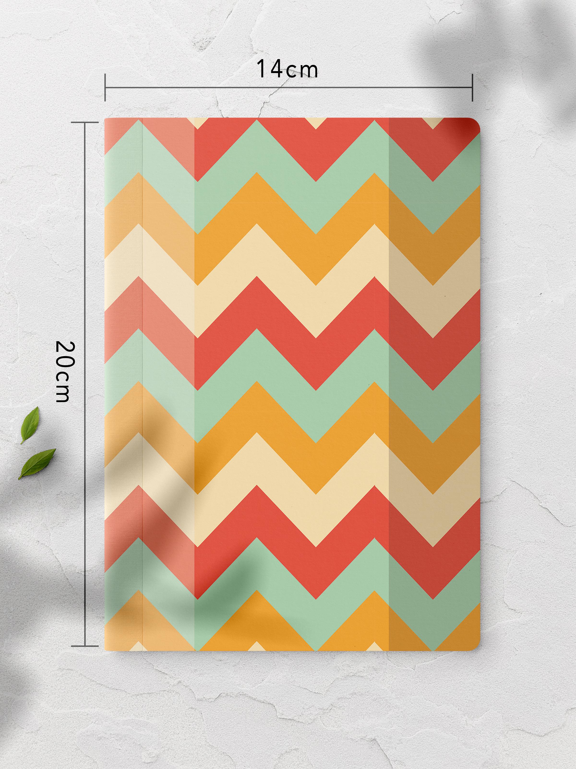 Çizgisiz Defter, Vintage Notebook, Not Defteri, Akıl ve Anı Defteri, 64 Sayfa, 14*21cm