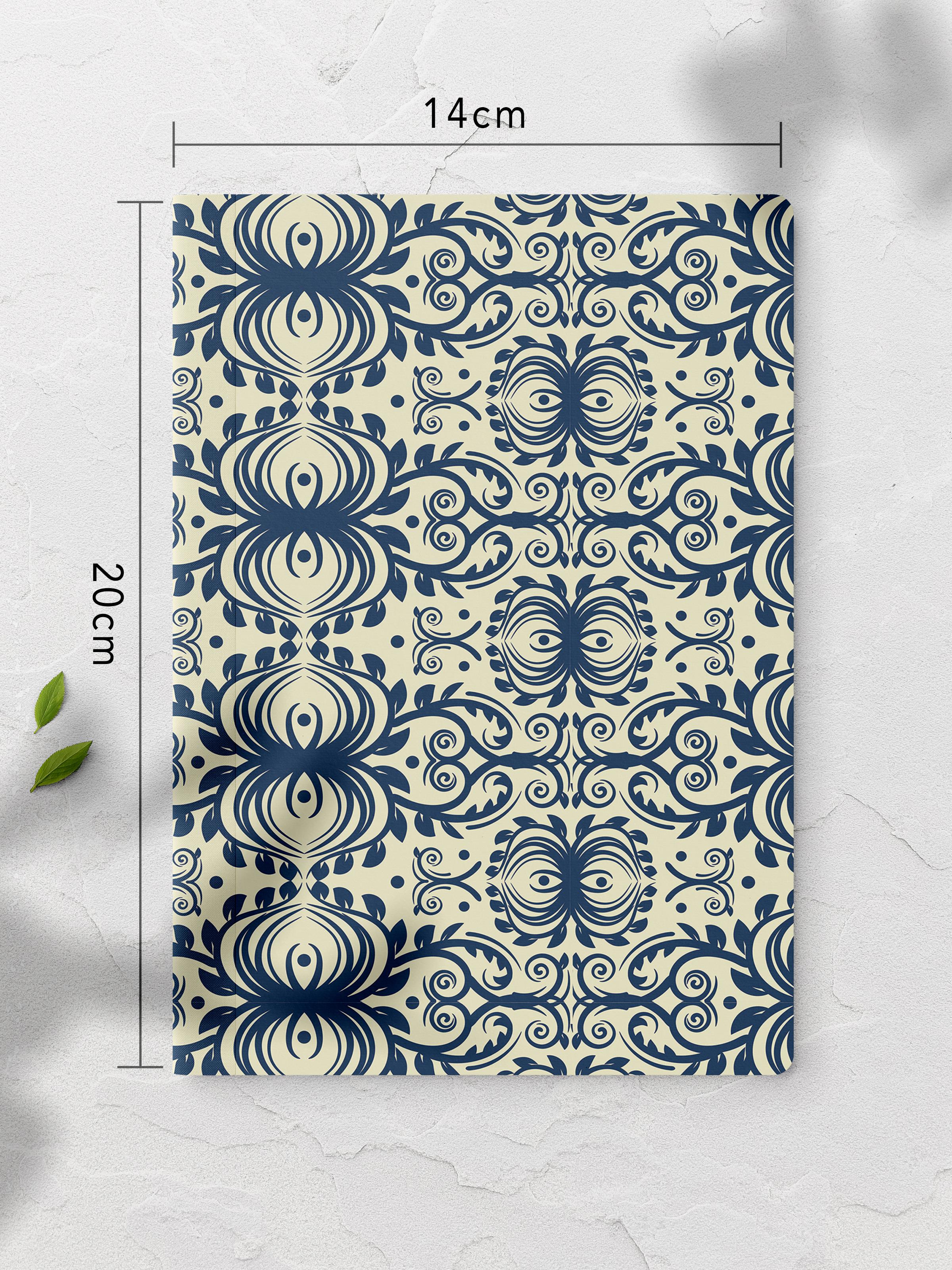 Çizgisiz Defter, Vintage Notebook, Not Defteri, Akıl ve Anı Defteri, 64 Sayfa, 14*21cm