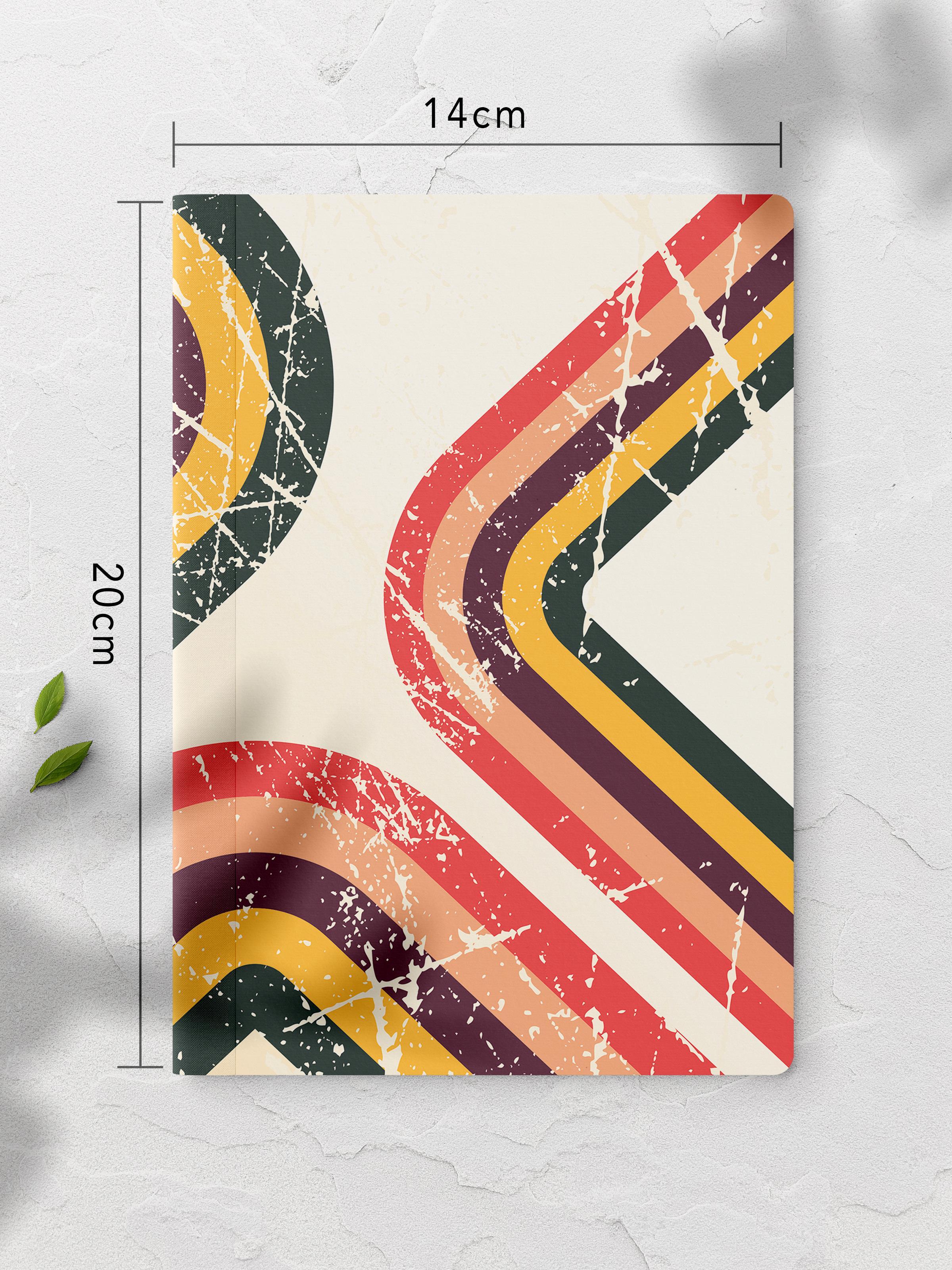 Çizgisiz Defter, Vintage Notebook, Not Defteri, Akıl ve Anı Defteri, 64 Sayfa, 14*21cm