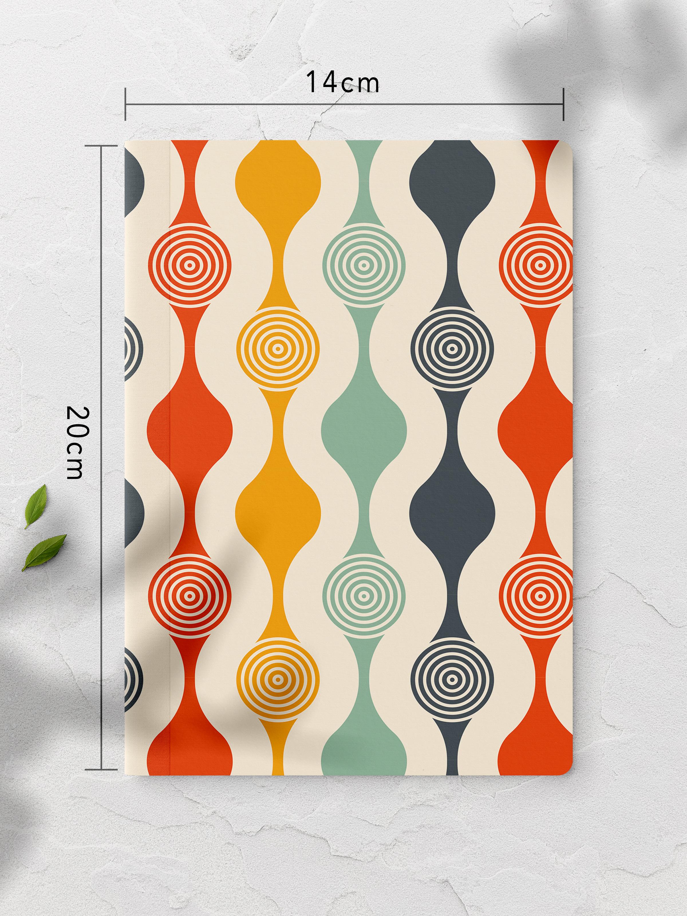 Çizgisiz Defter, Vintage Notebook, Not Defteri, Akıl ve Anı Defteri, 64 Sayfa, 14*21cm