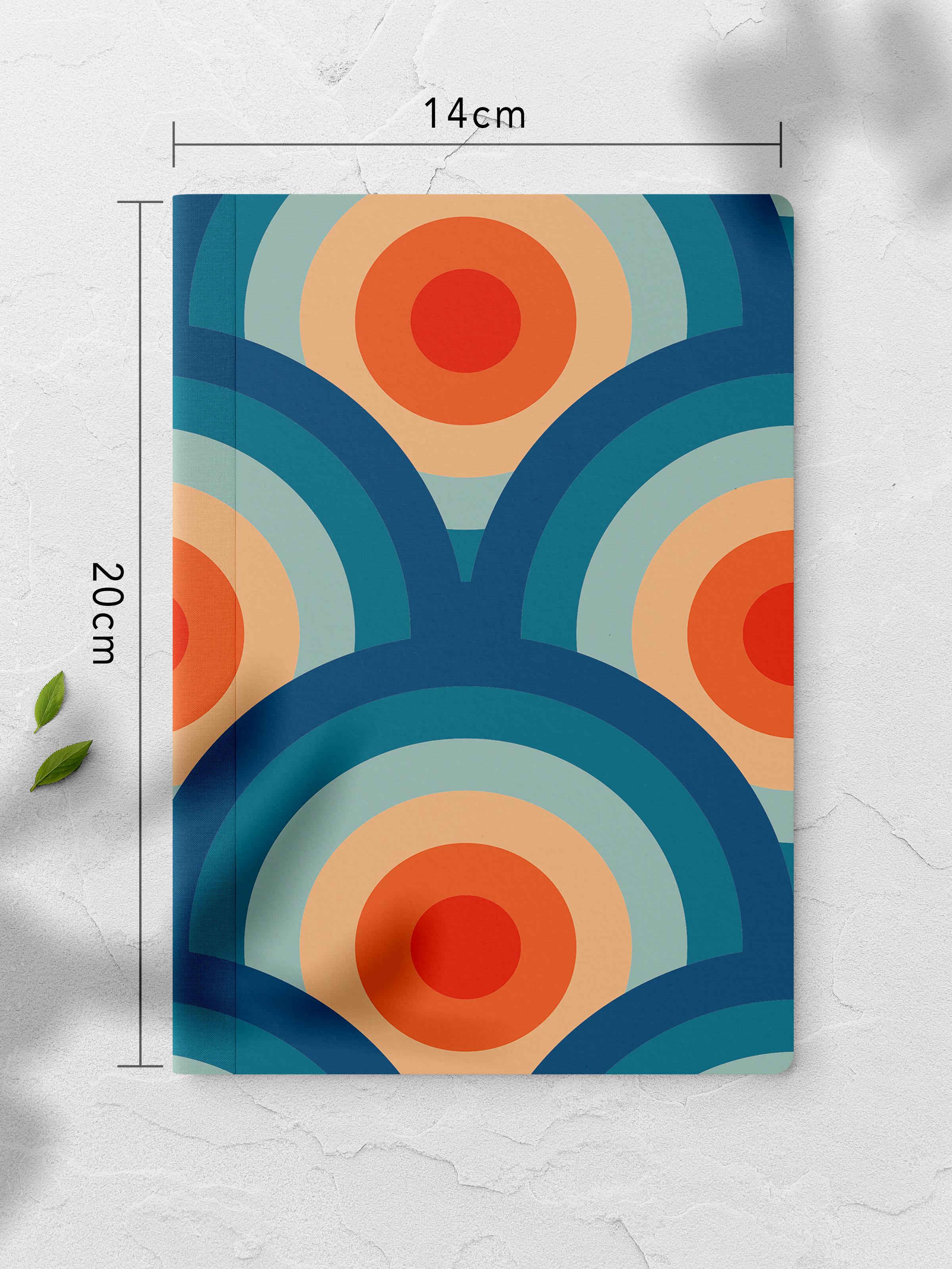 Çizgisiz Defter, Vintage Notebook, Not Defteri, Akıl ve Anı Defteri, 64 Sayfa, 14*21cm
