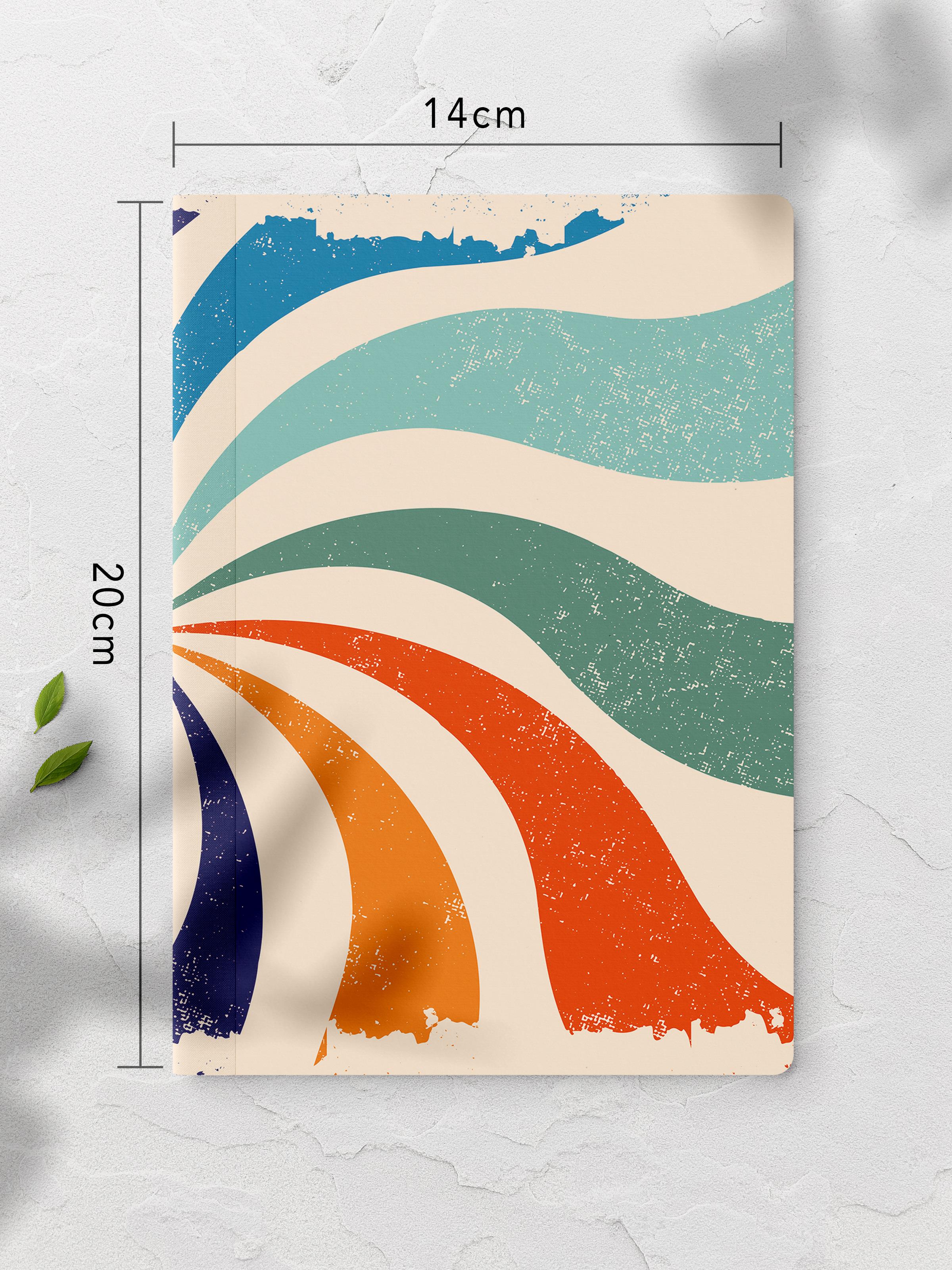 Çizgisiz Defter, Vintage Notebook, Not Defteri, Akıl ve Anı Defteri, 64 Sayfa, 14*21cm