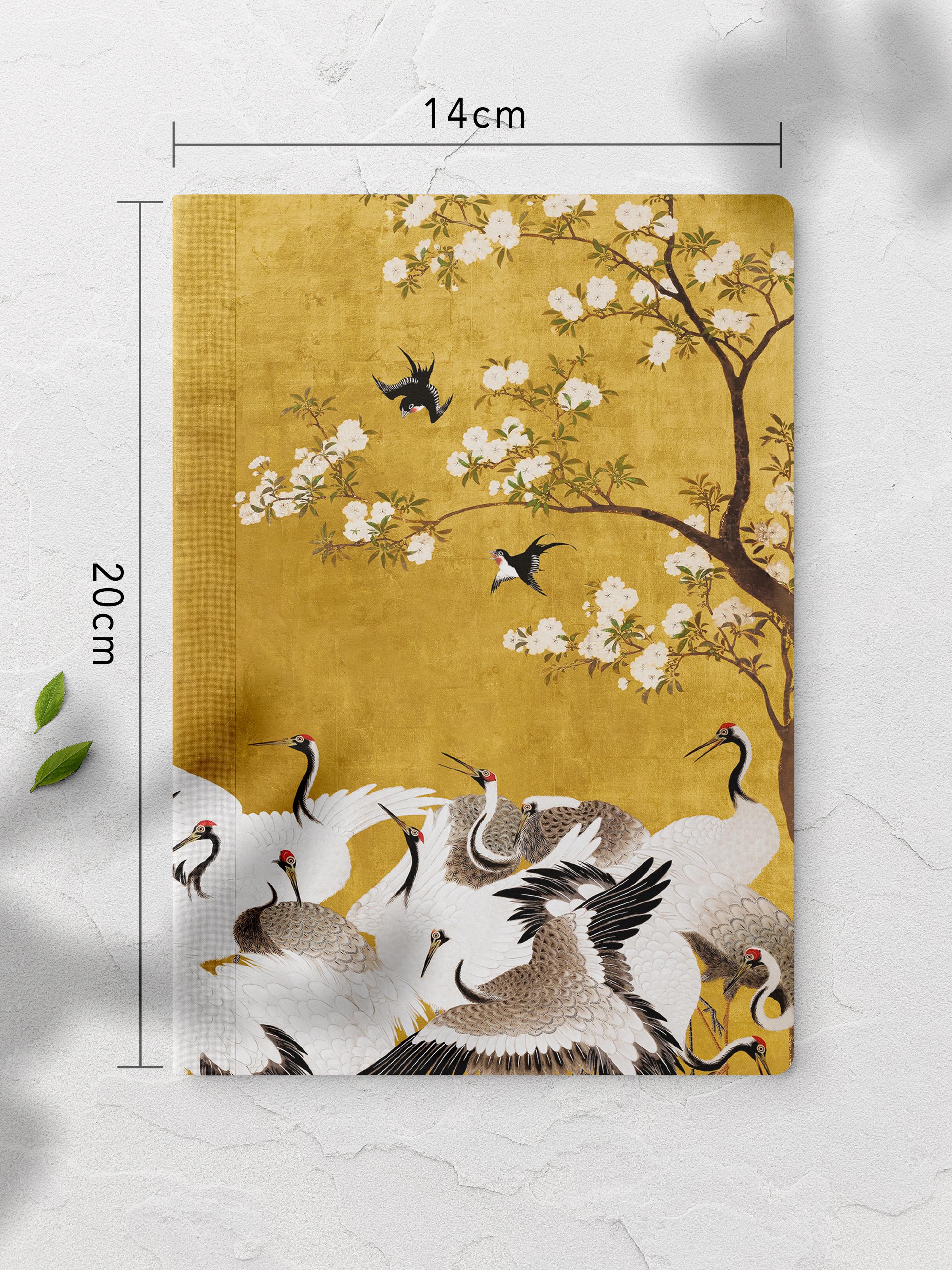 Çizgisiz Defter, Vintage Retro Temalı Notebook, Not Defteri, Vintage Defter, 64 Sayfa 14*21cm