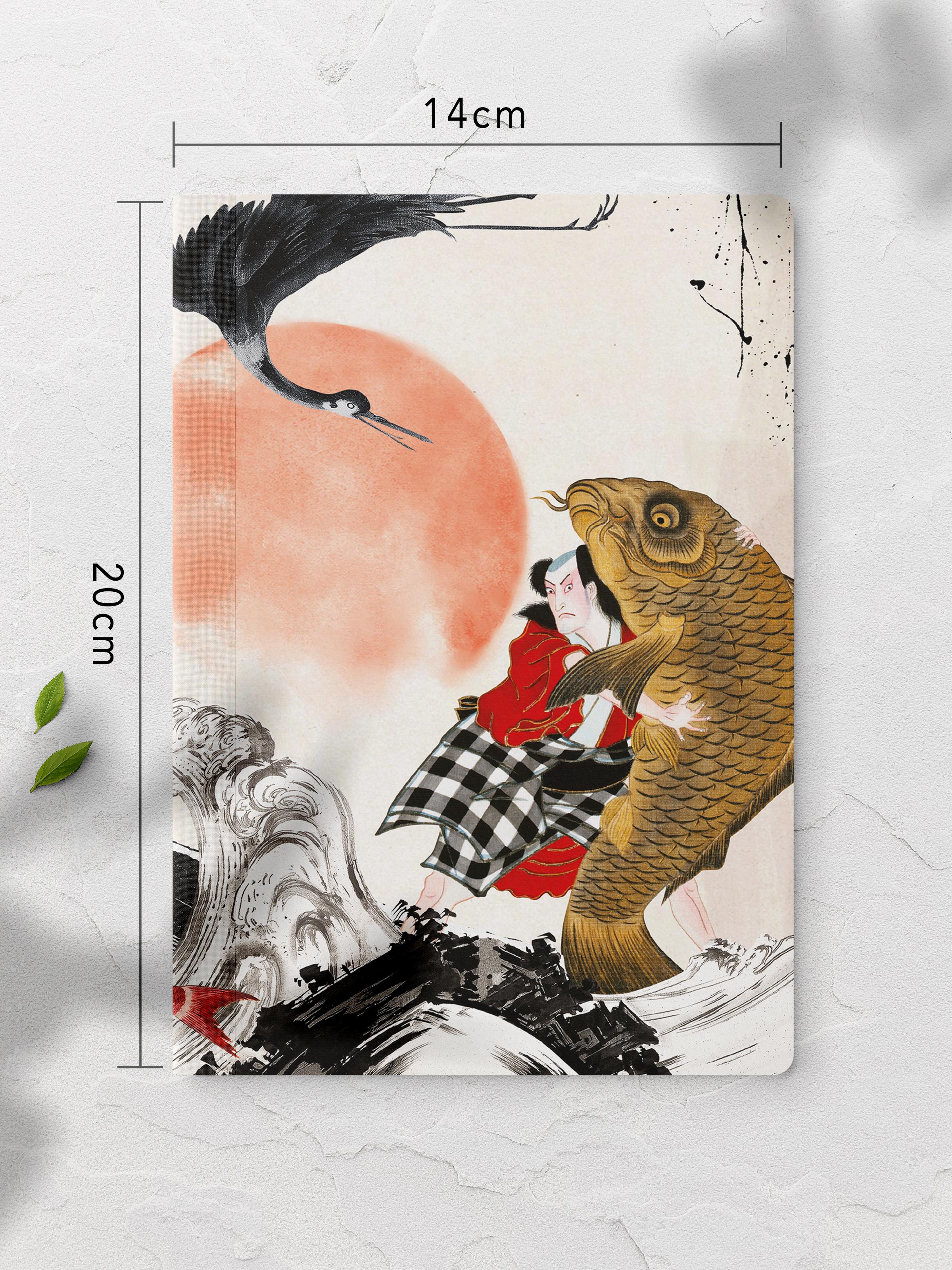 Çizgisiz Defter, Vintage Retro Temalı Notebook, Not Defteri, Vintage Defter, 64 Sayfa 14*21cm