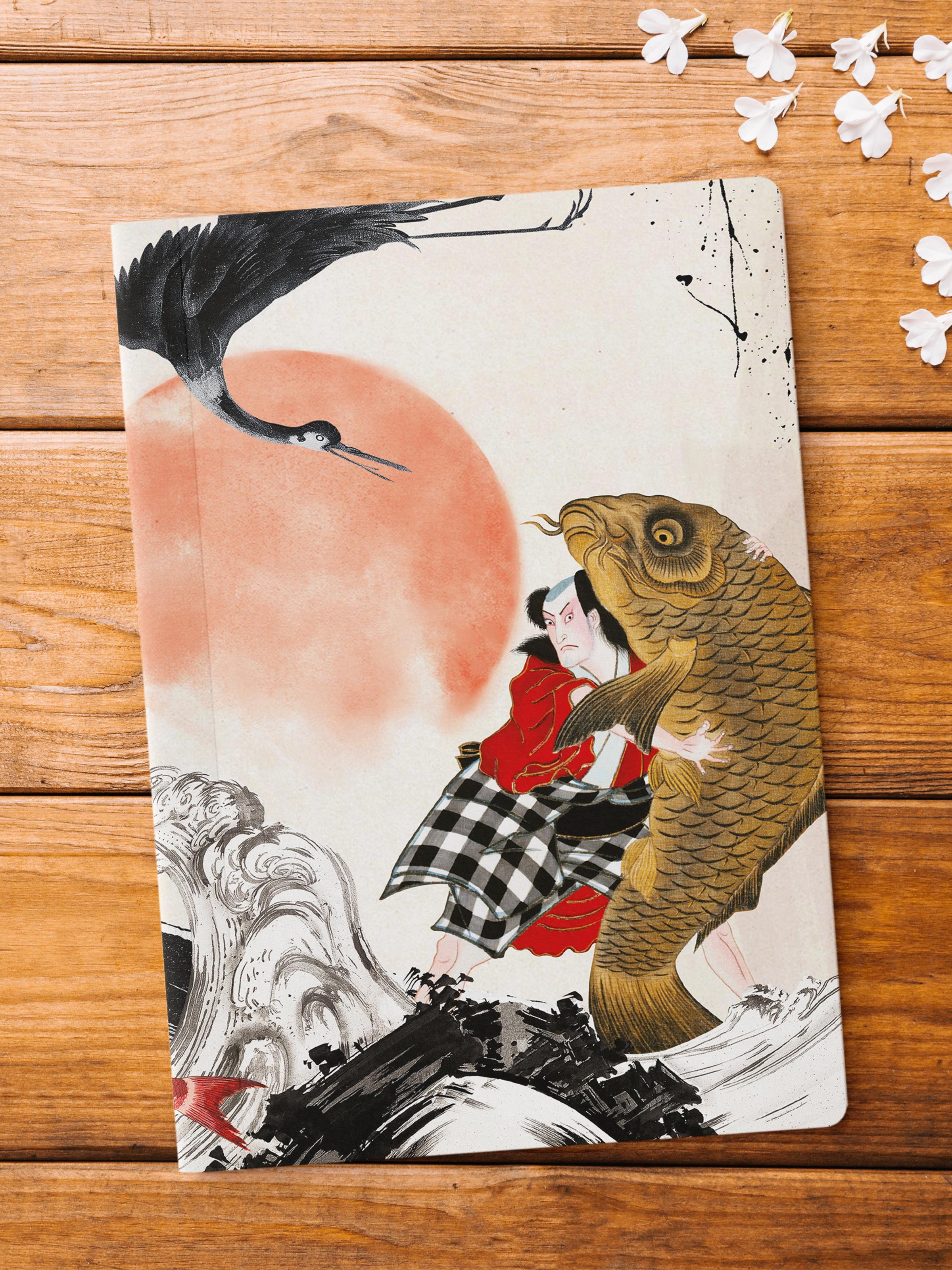 Çizgisiz Defter, Vintage Retro Temalı Notebook, Not Defteri, Vintage Defter, 64 Sayfa 14*21cm