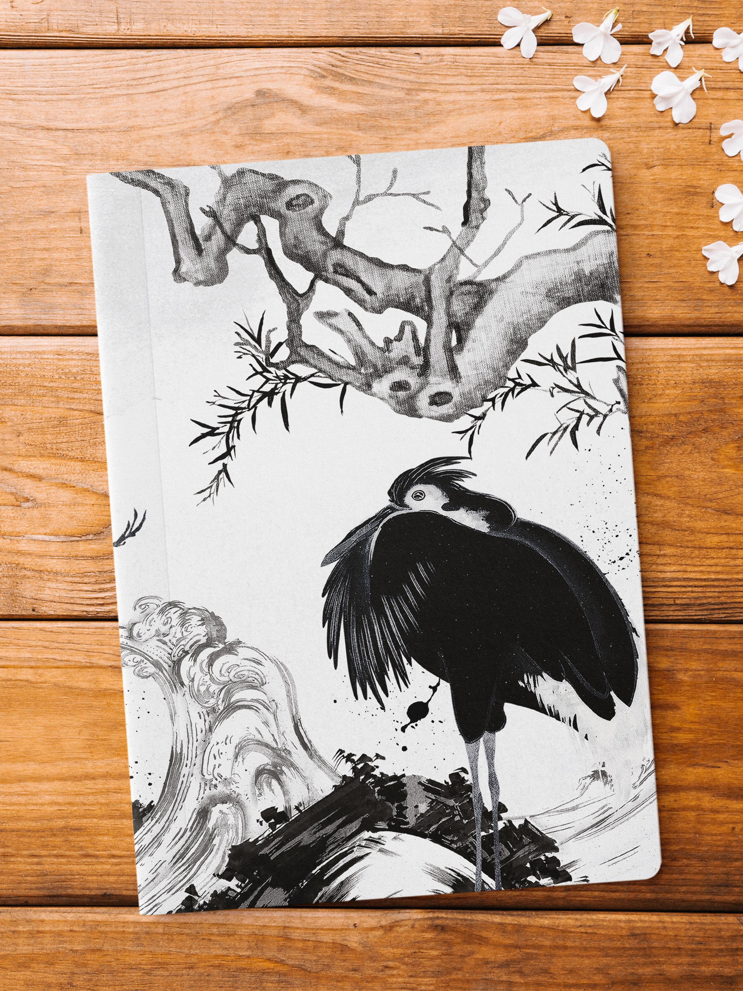 Çizgisiz Defter, Vintage Retro Temalı Notebook, Not Defteri, Vintage Defter, 64 Sayfa 14*21cm