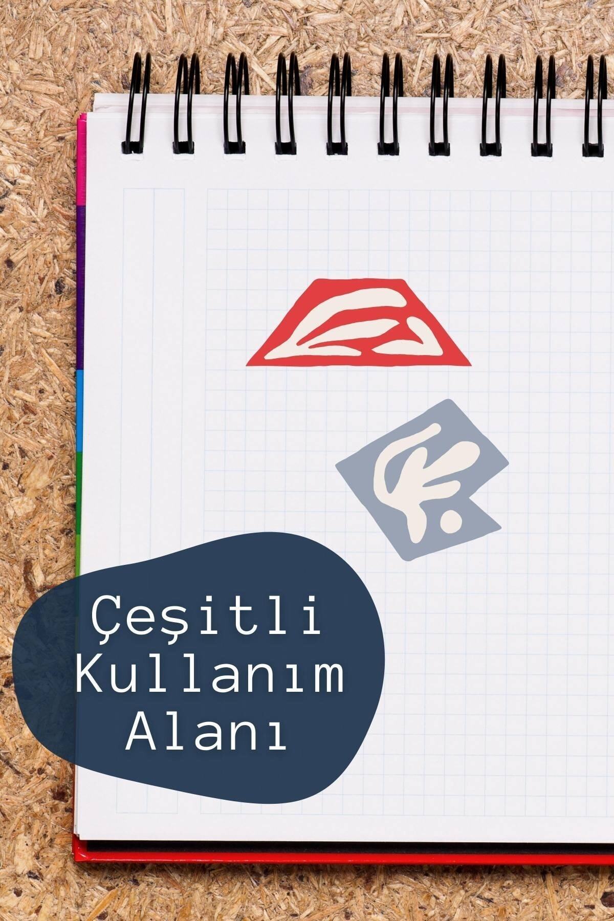 Çizim Temalı Sticker Seti - 11 Adet Etiket Seti- Telefon, Tablet, Defter Laptop Uyumlu Etiket
