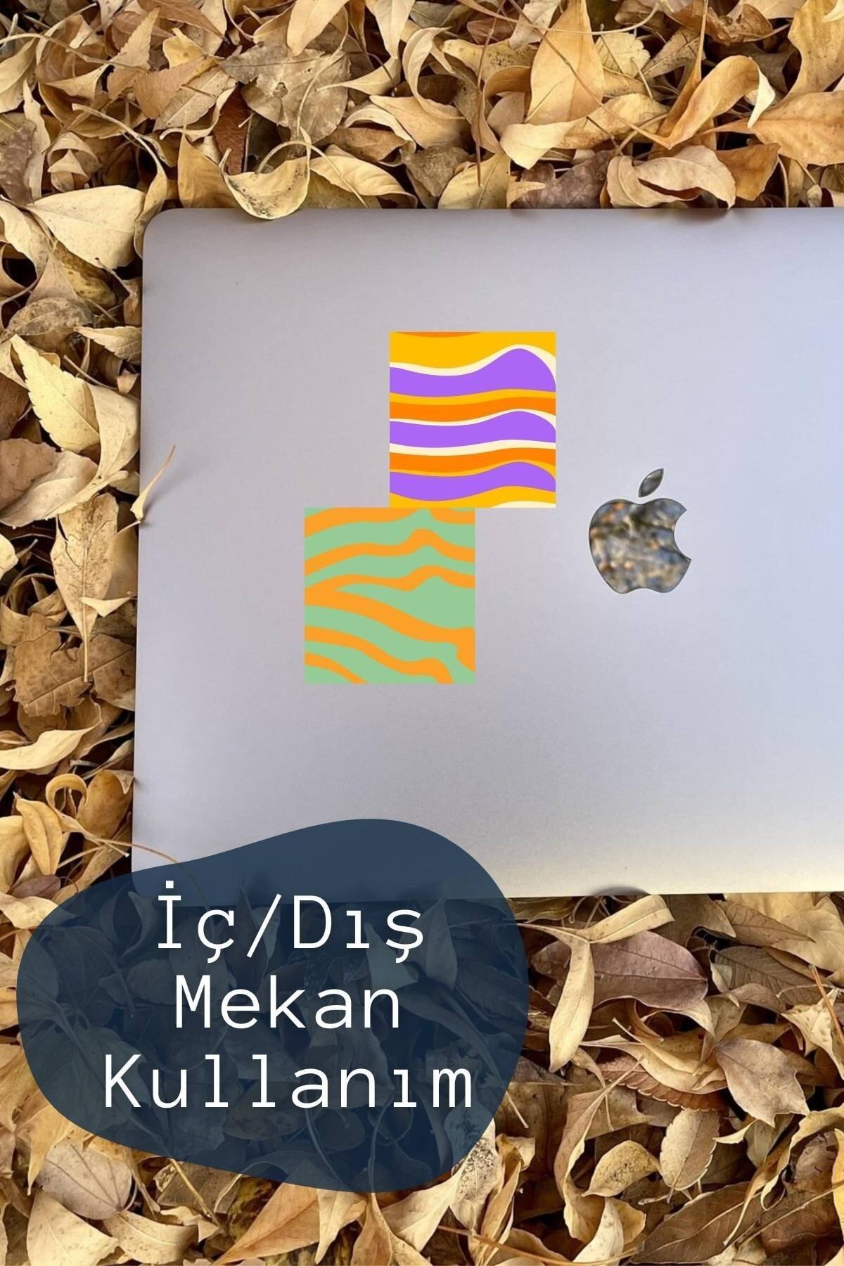 Çizim Temalı Sticker Seti - 6 Adet Etiket Seti- Telefon, Tablet, Defter Laptop Uyumlu Etiket