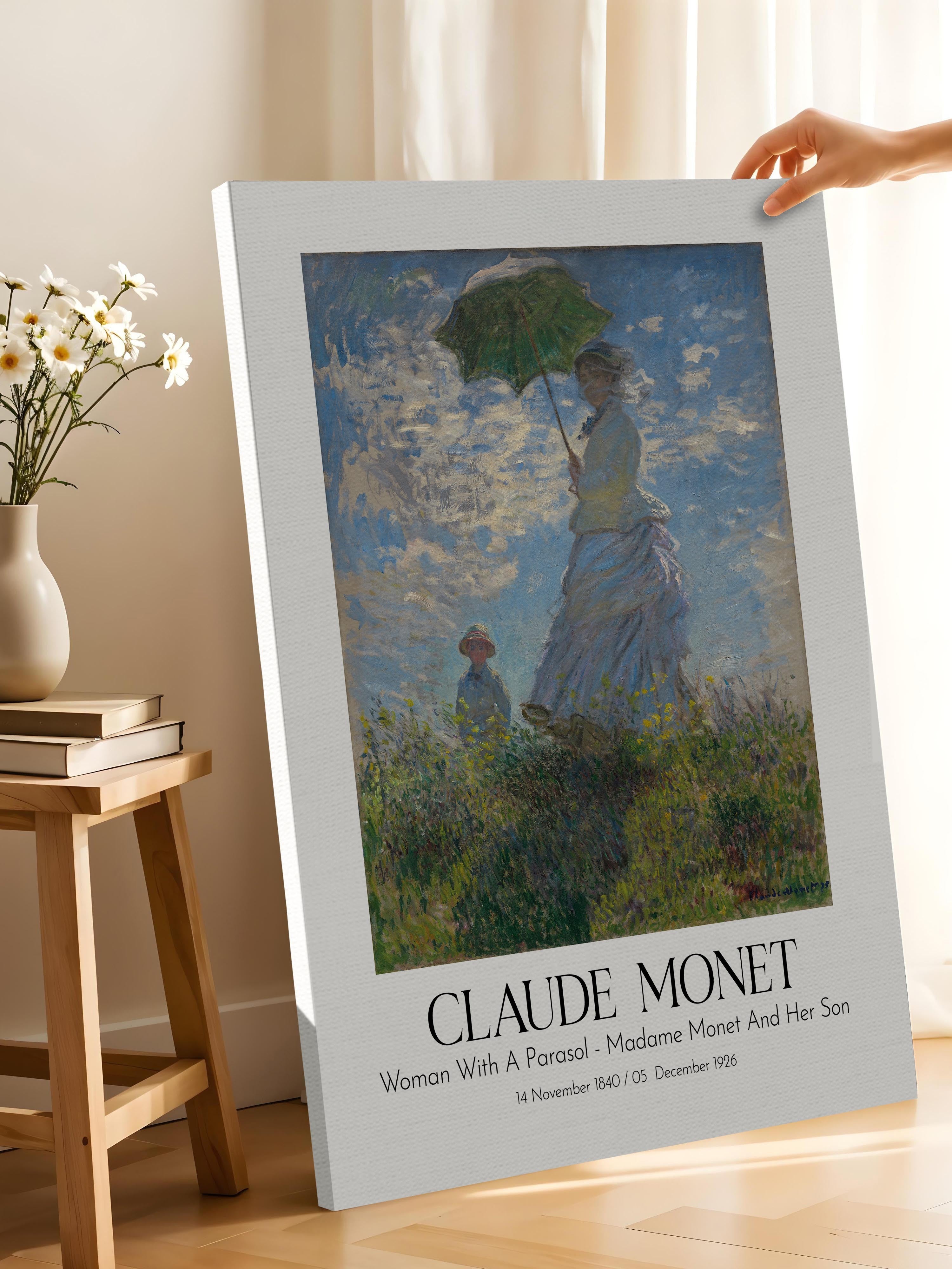 Claude Monet, Kanvas Tablo, Sanat Serisi NO:110297