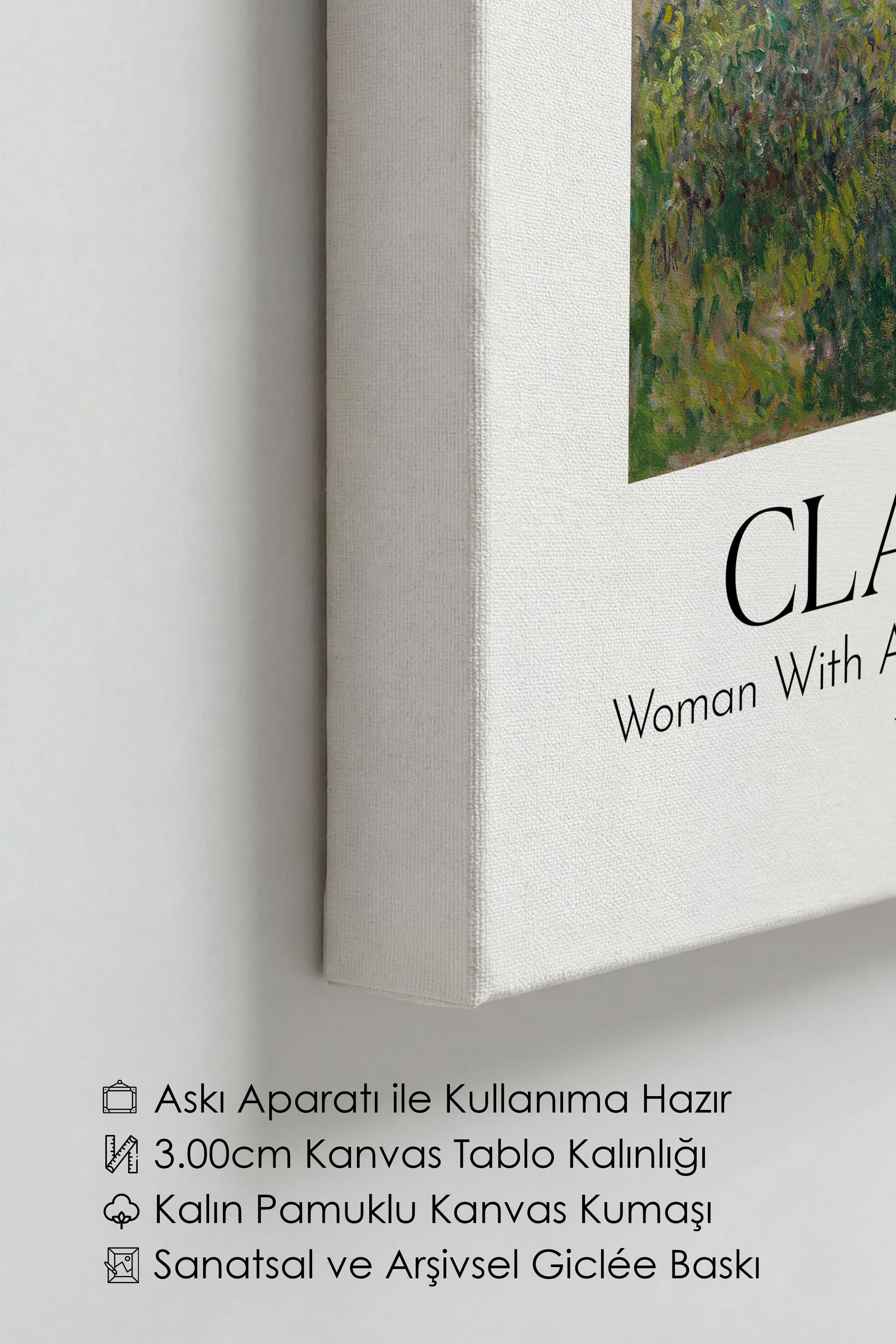 Claude Monet, Kanvas Tablo, Sanat Serisi NO:110297