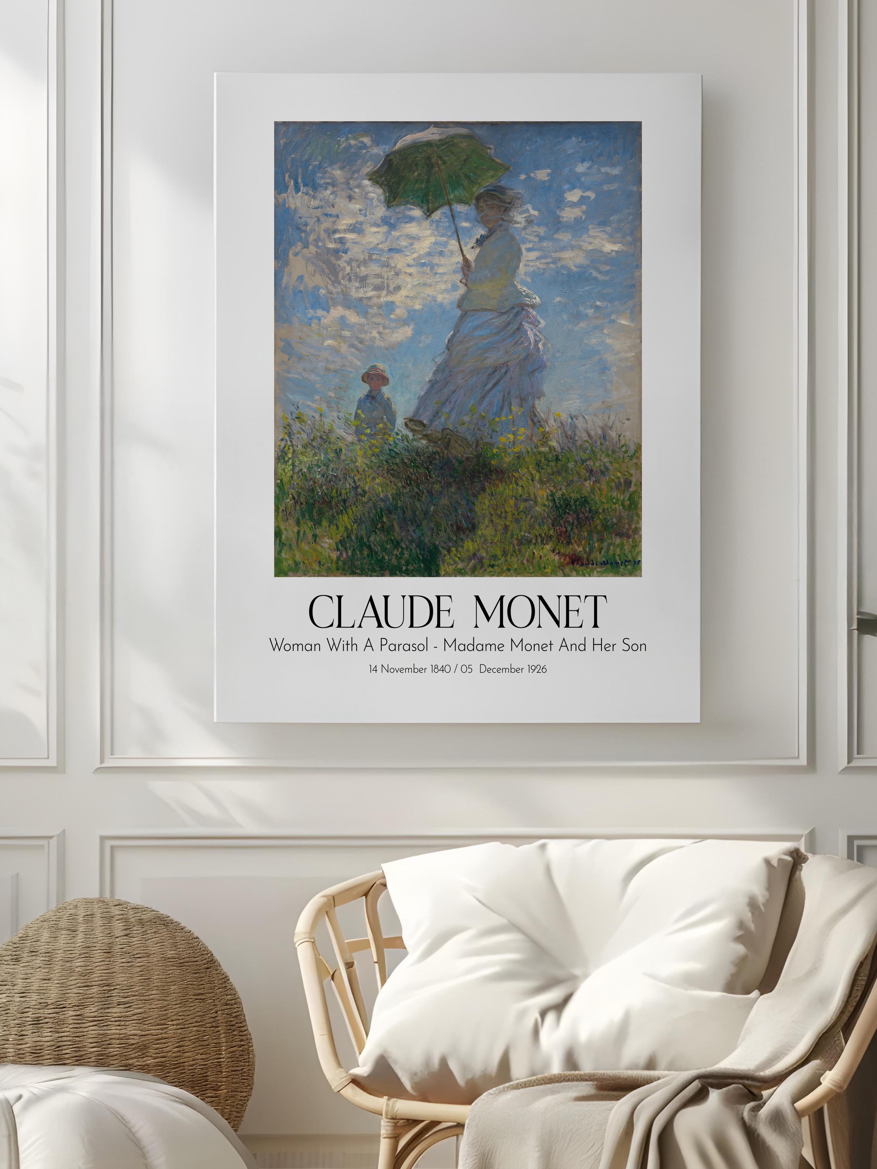 Claude Monet, Kanvas Tablo, Sanat Serisi NO:110297