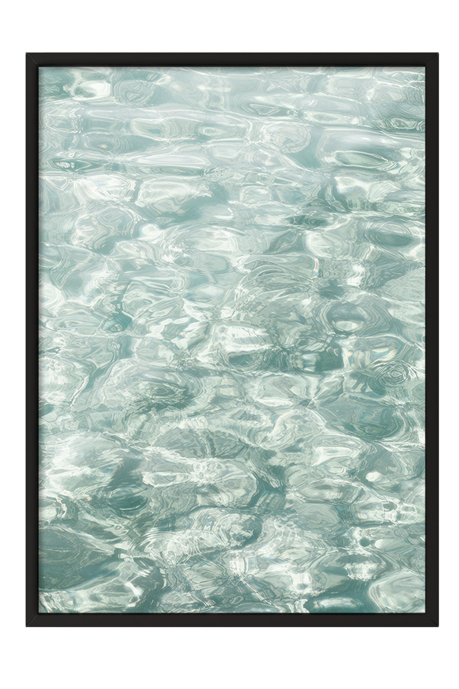Sudaki Yansıma Poster – Siyah Çerçeveli Tablo