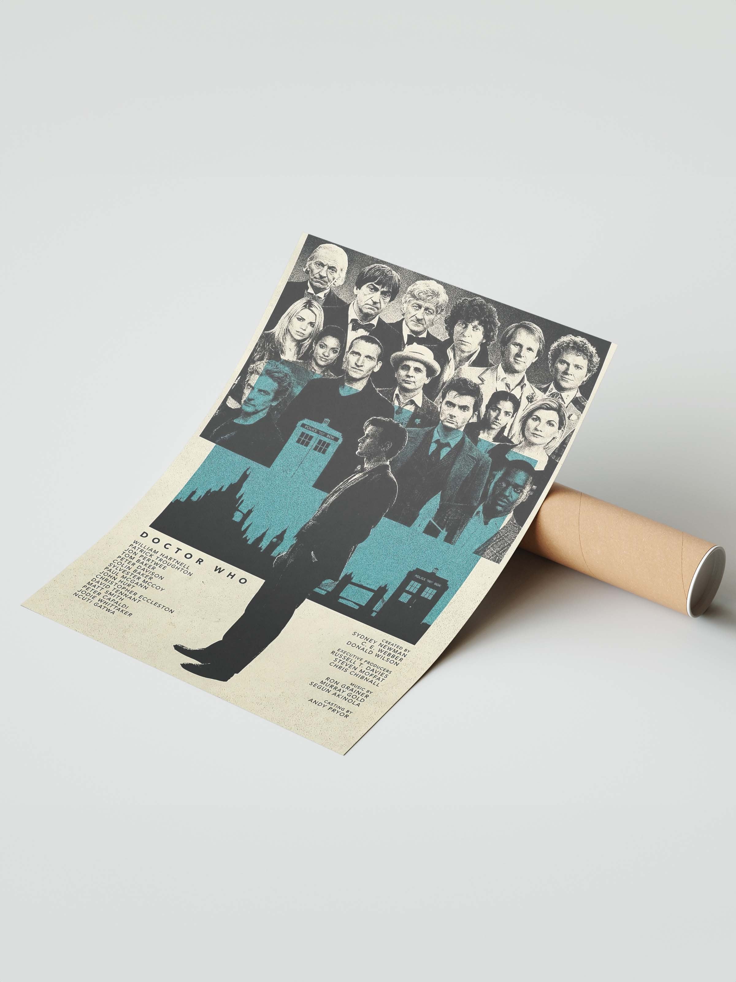 Doctor Who Posteri, Sinema ve Dizi Tablo Posterleri, Film Dizi Afişleri NO:112800