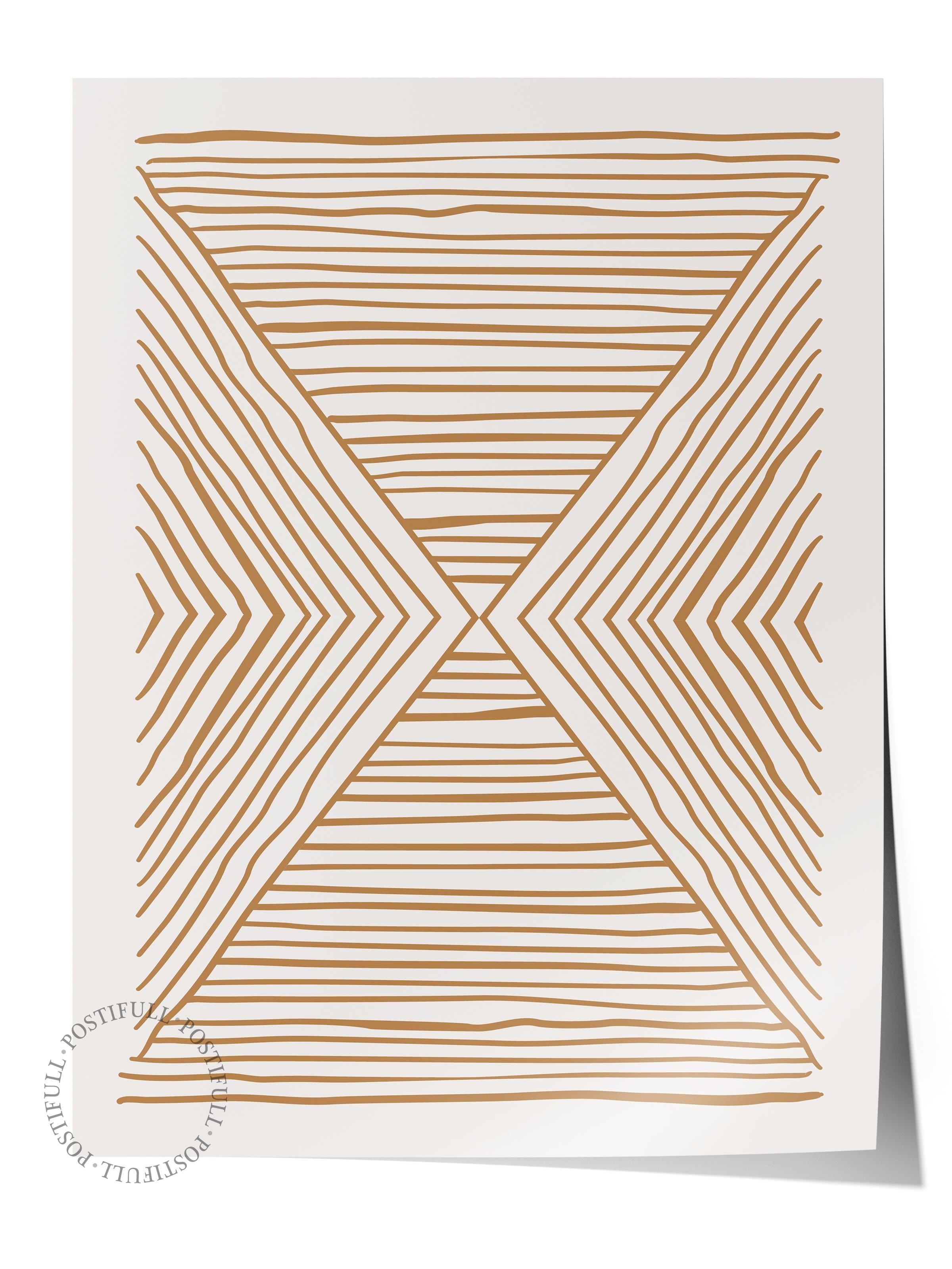 Doğal Tonlar Boho Duvar Dekoru, Çerçevesiz Poster, Çerçevesiz Duvar Tablosu - Fine Art Kağıt