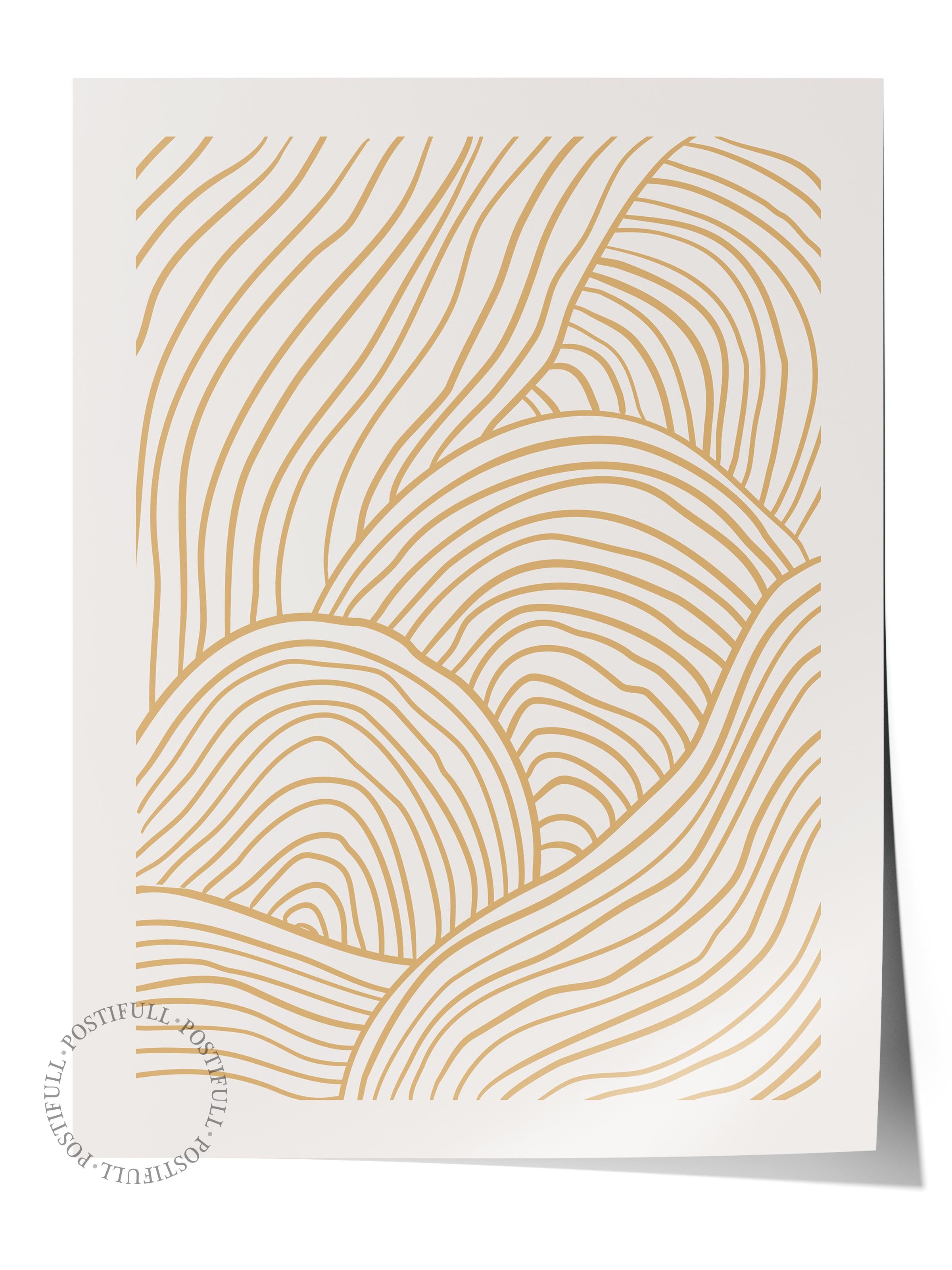 Doğal Tonlar Boho Duvar Dekoru, Çerçevesiz Poster, Çerçevesiz Duvar Tablosu - Fine Art Kağıt