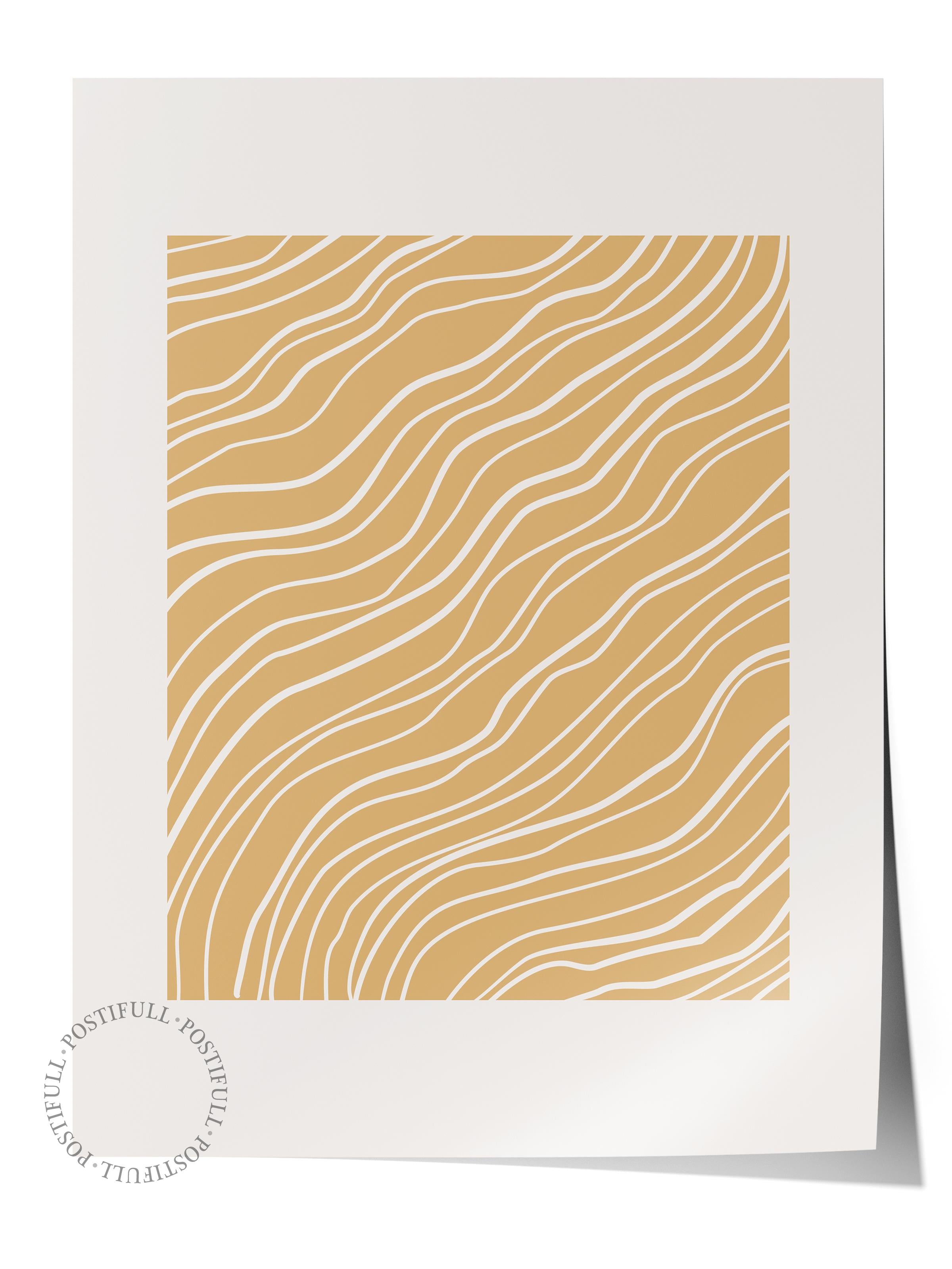 Doğal Tonlar Boho Duvar Dekoru, Çerçevesiz Poster, Çerçevesiz Duvar Tablosu - Fine Art Kağıt