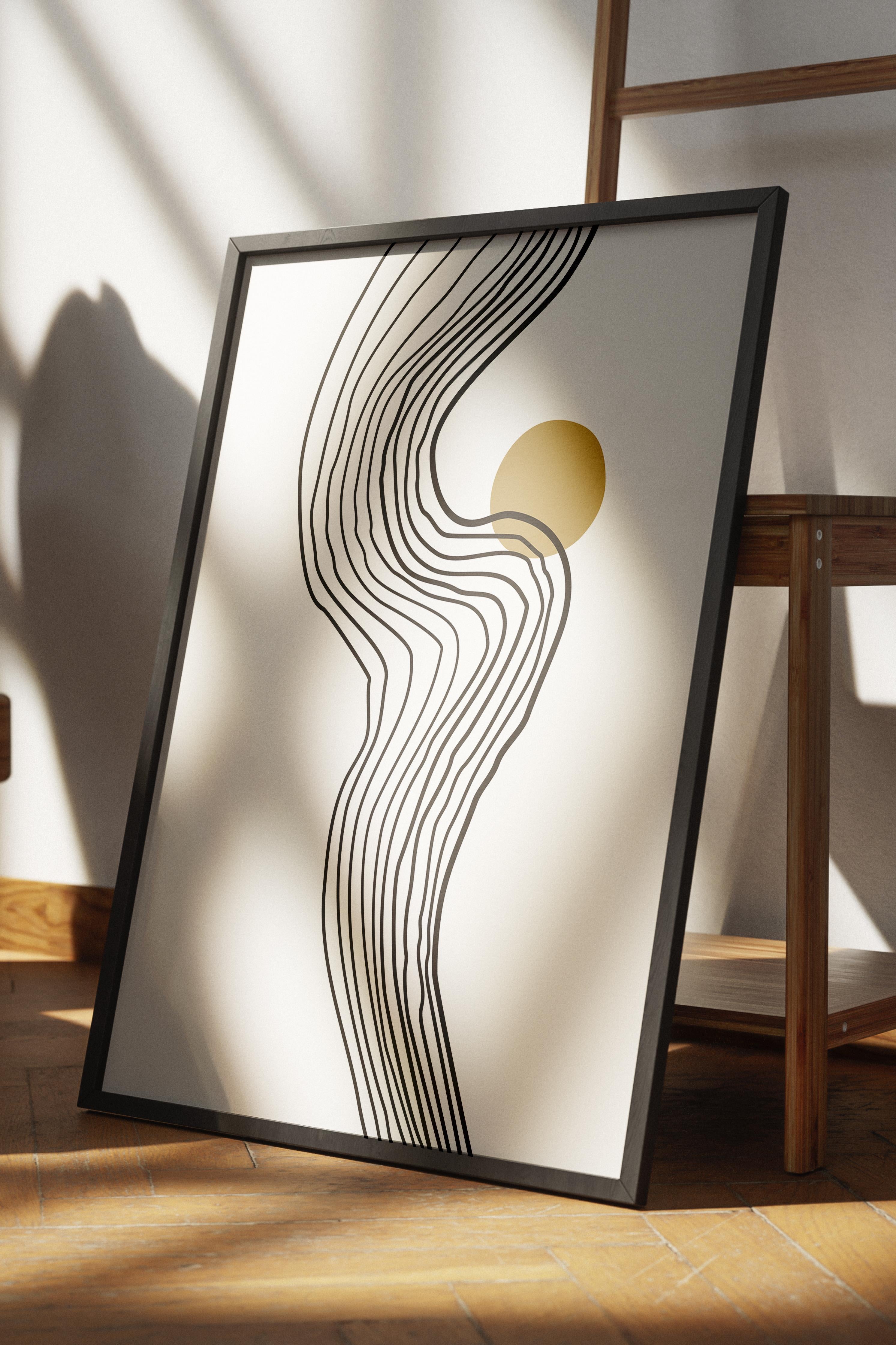 Doğal Tonlar Boho Duvar Dekoru, Çerçevesiz Poster, Çerçevesiz Duvar Tablosu - Fine Art Kağıt
