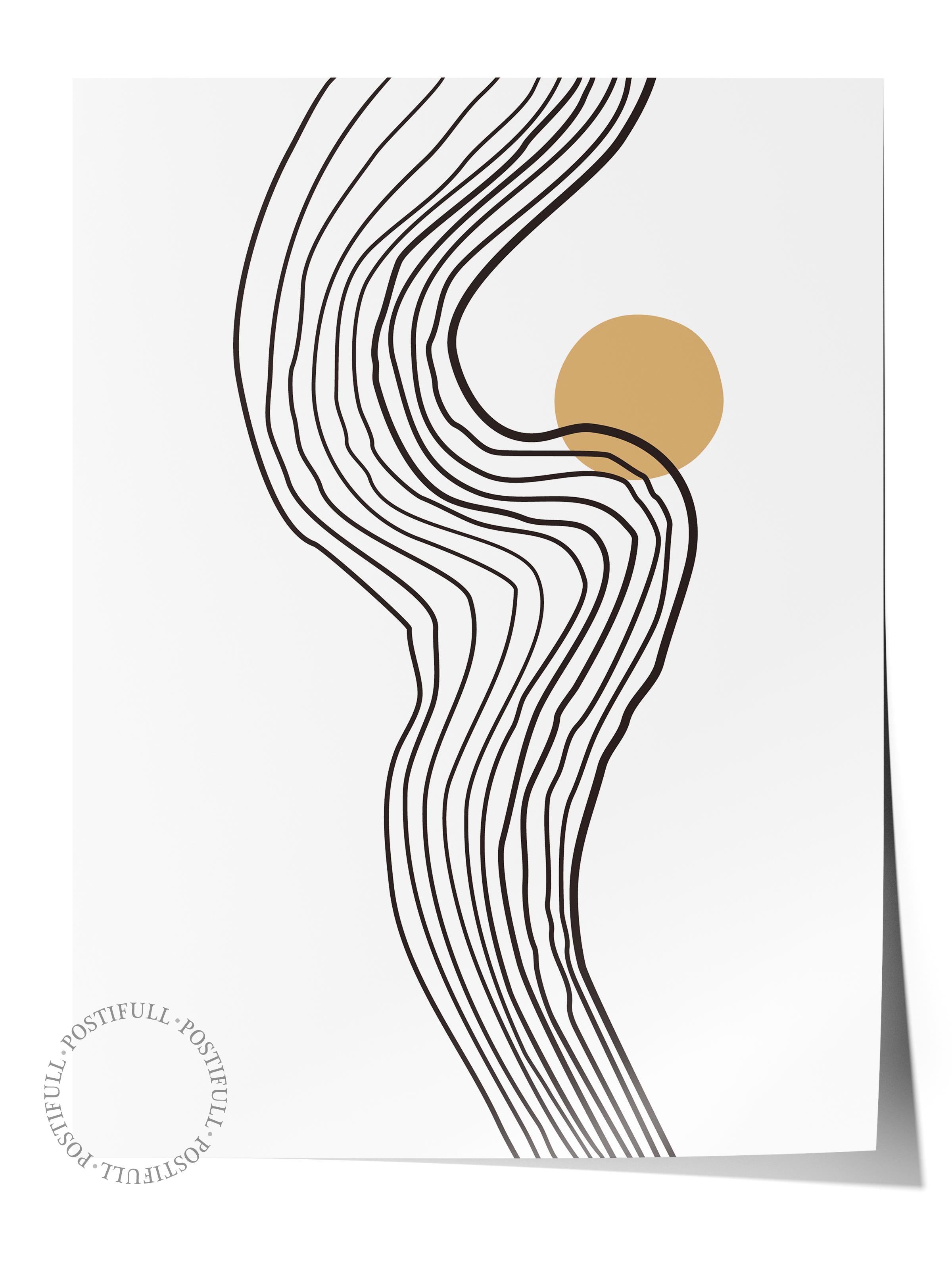 Doğal Tonlar Boho Duvar Dekoru, Çerçevesiz Poster, Çerçevesiz Duvar Tablosu - Fine Art Kağıt
