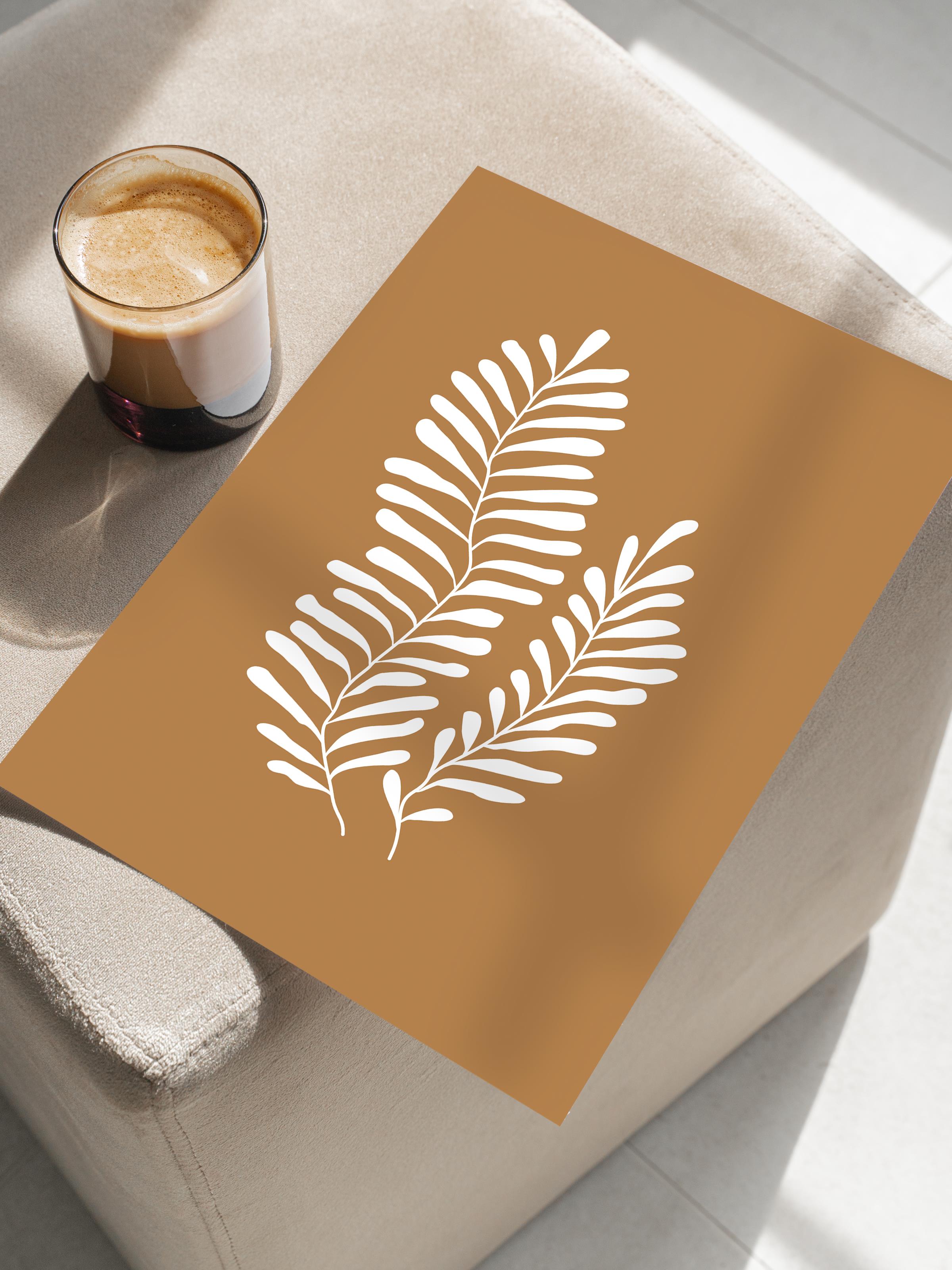 Doğal Tonlar Boho Duvar Dekoru, Çerçevesiz Poster, Çerçevesiz Duvar Tablosu - Fine Art Kağıt