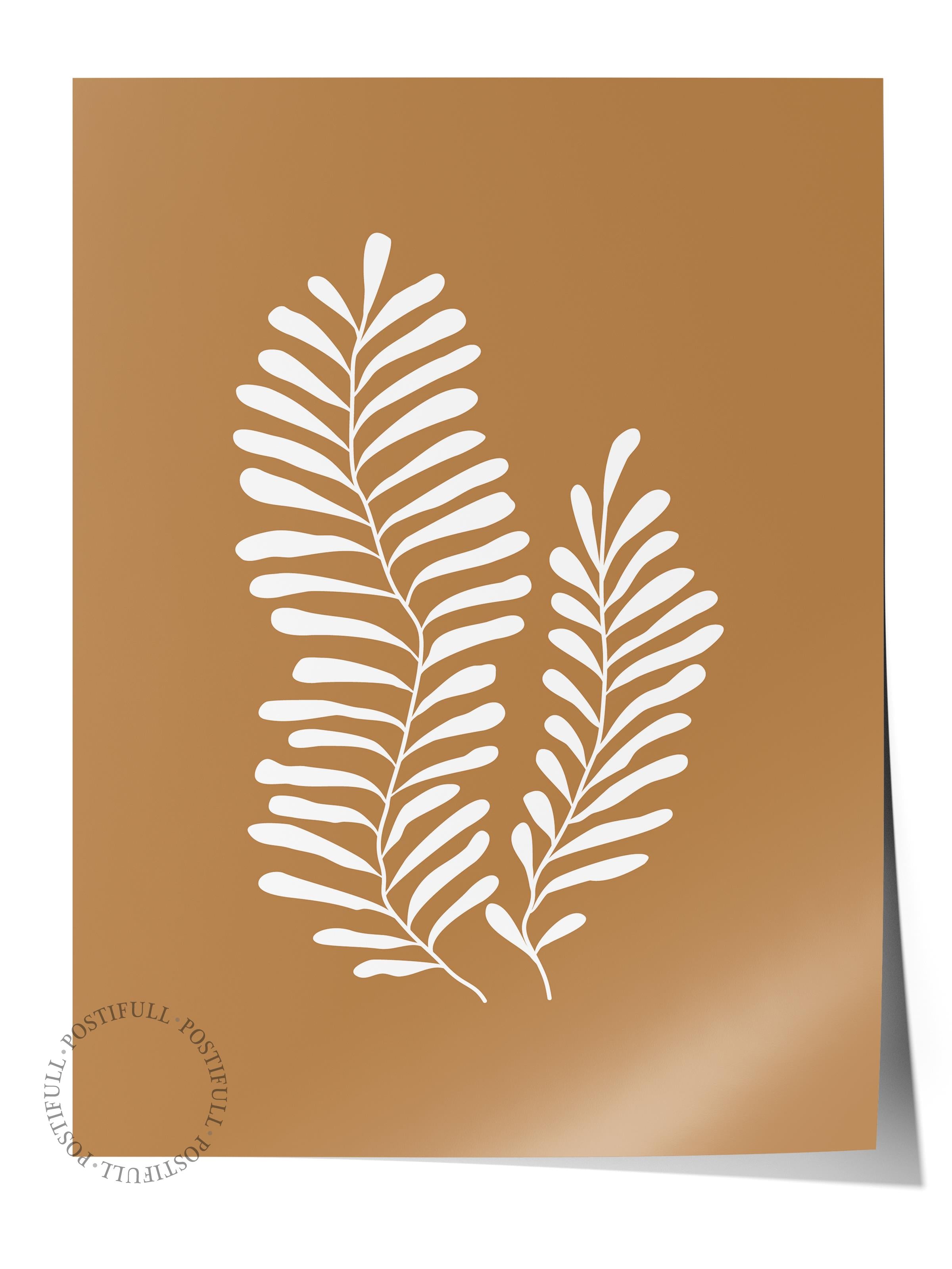 Doğal Tonlar Boho Duvar Dekoru, Çerçevesiz Poster, Çerçevesiz Duvar Tablosu - Fine Art Kağıt