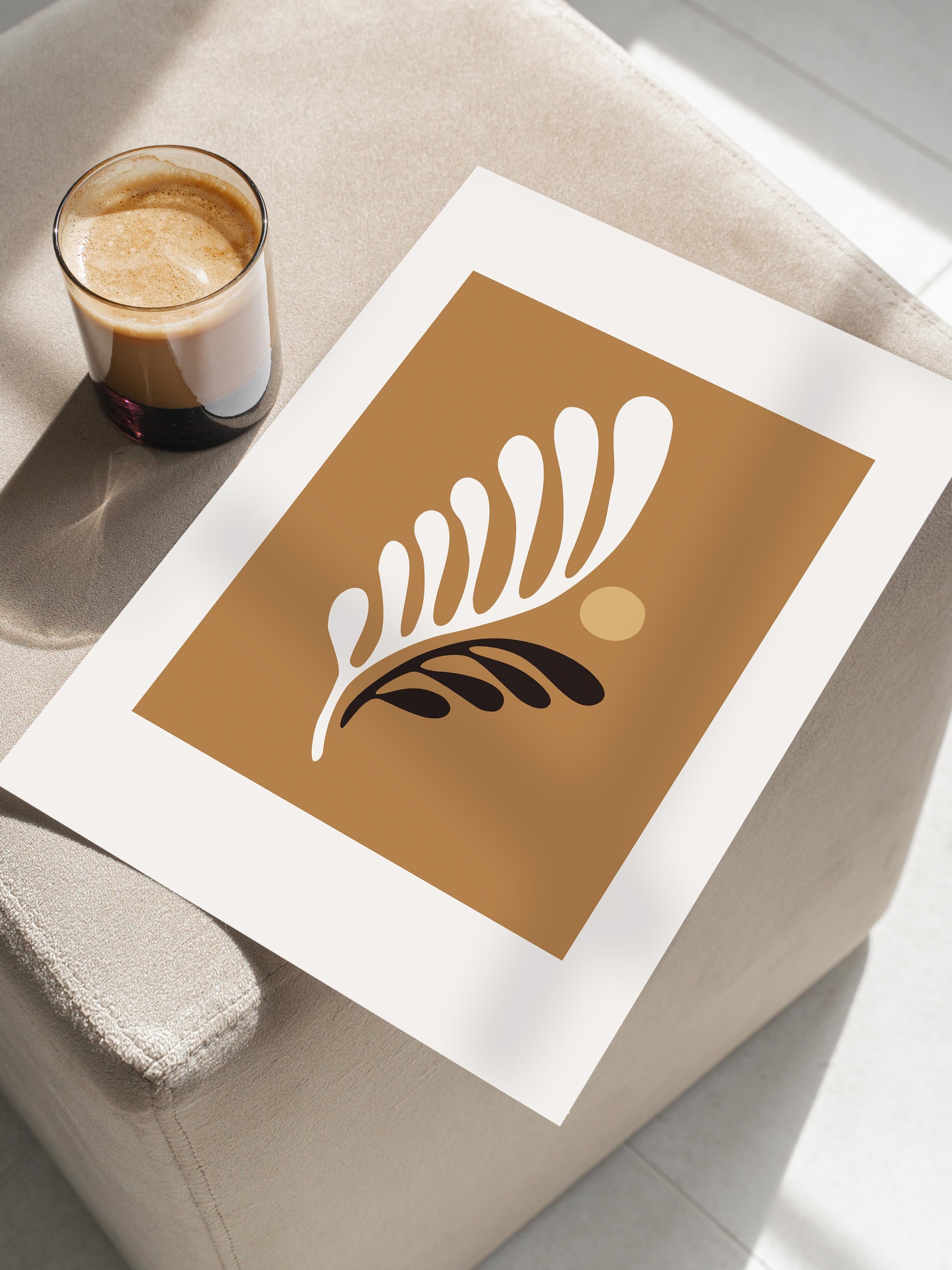 Doğal Tonlar Boho Duvar Dekoru, Çerçevesiz Poster, Çerçevesiz Duvar Tablosu - Fine Art Kağıt