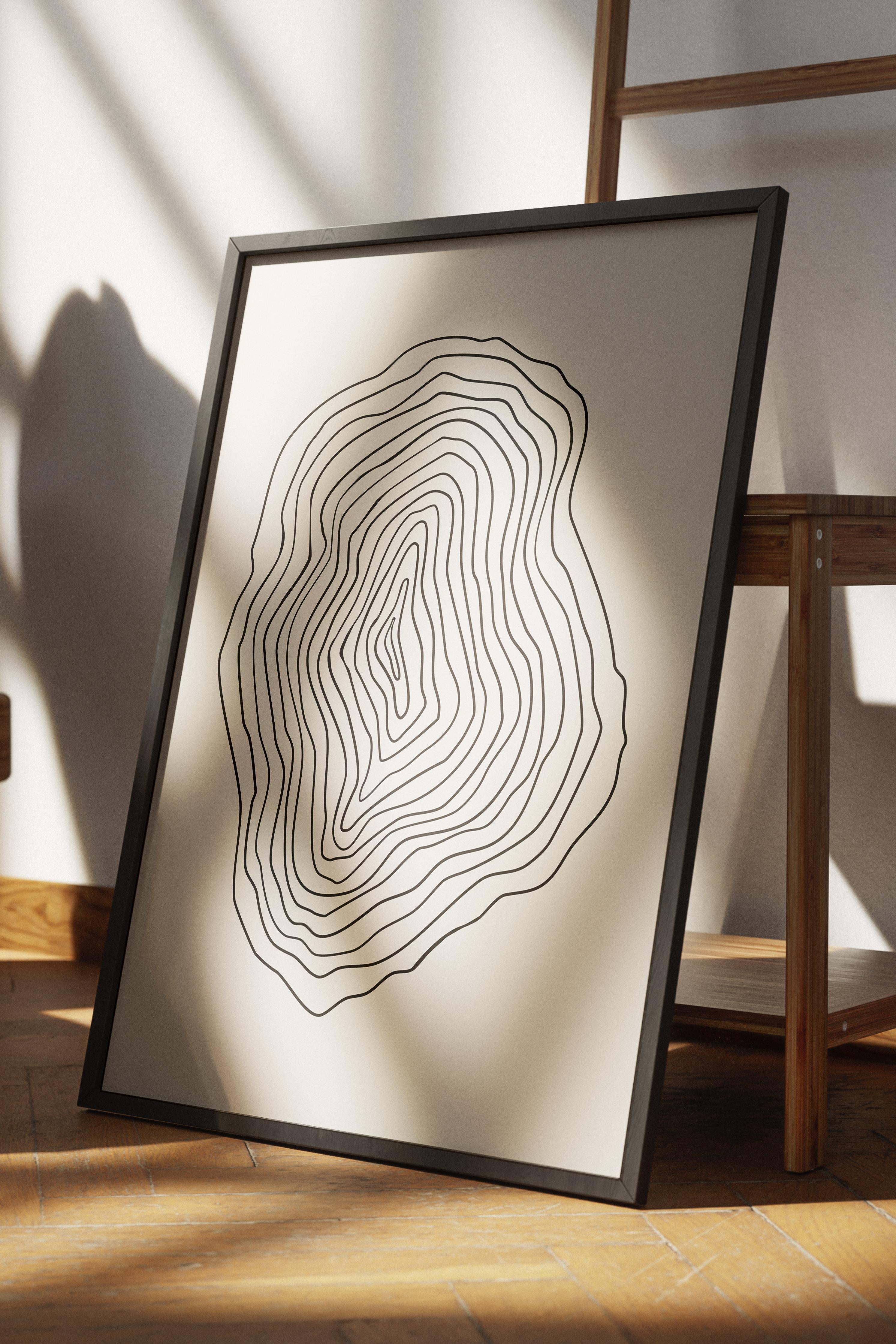 Doğal Tonlar Boho Duvar Dekoru, Çerçevesiz Poster, Çerçevesiz Duvar Tablosu - Fine Art Kağıt