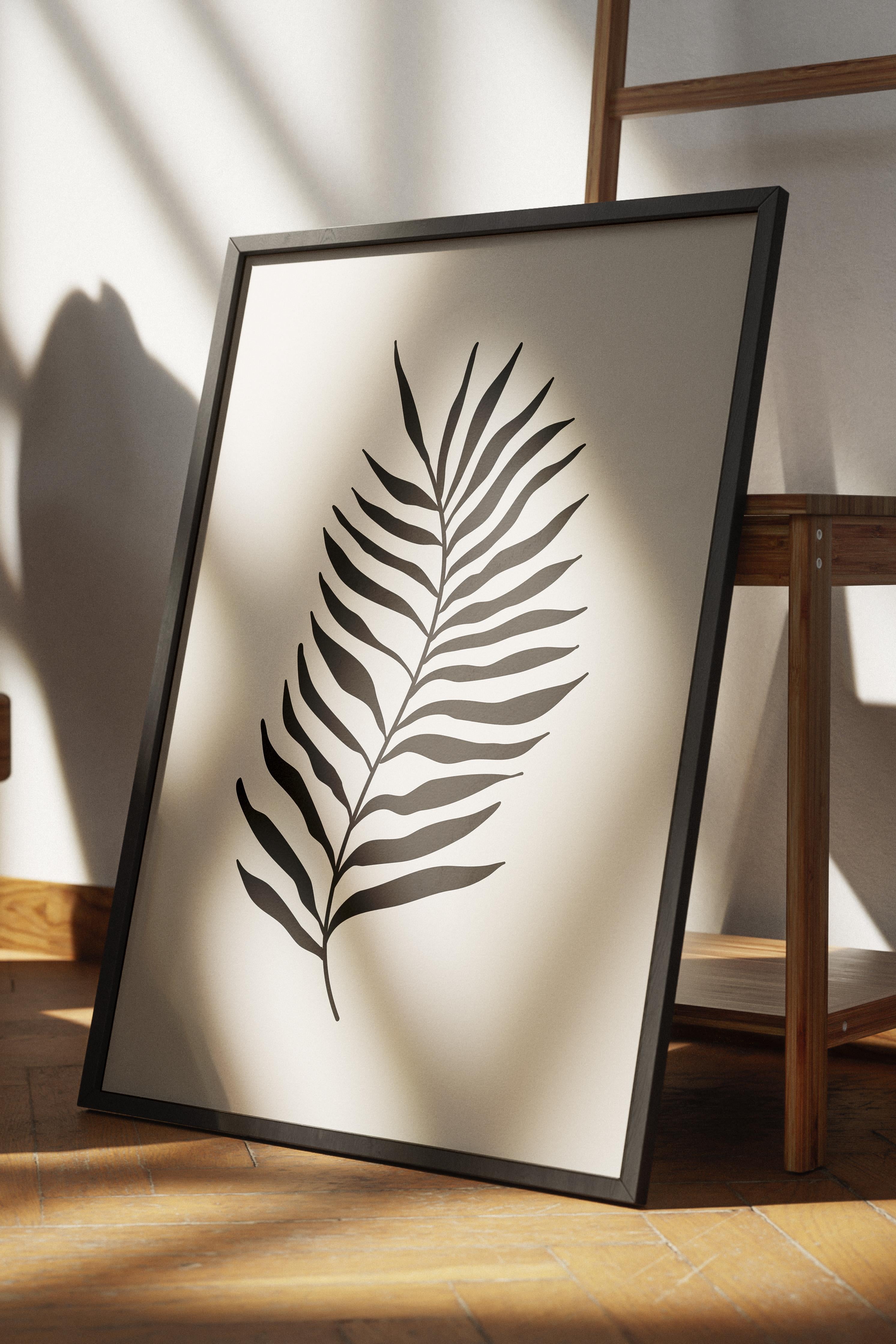 Doğal Tonlar Boho Duvar Dekoru, Çerçevesiz Poster, Çerçevesiz Duvar Tablosu - Fine Art Kağıt