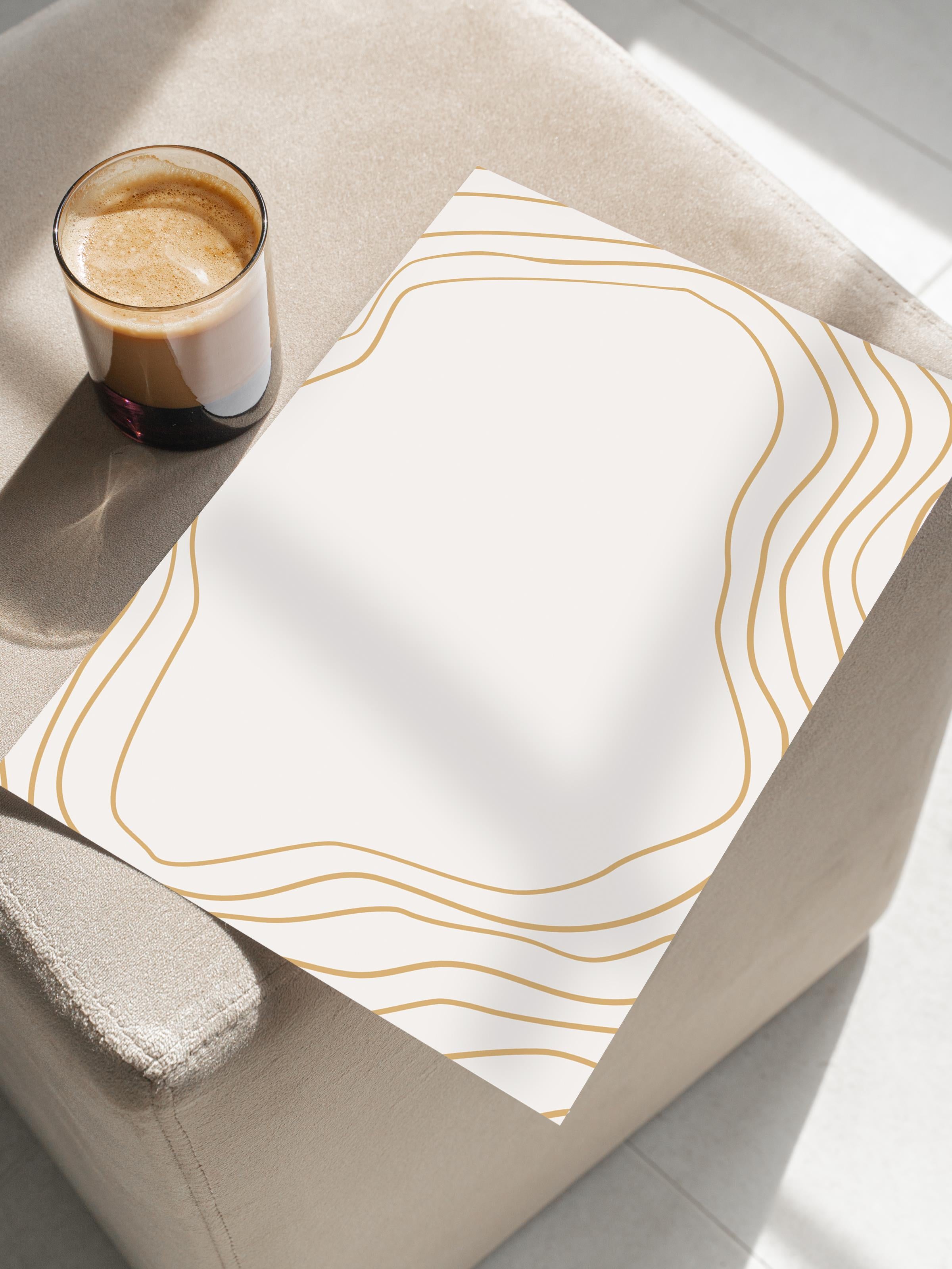 Doğal Tonlar Boho Duvar Dekoru, Çerçevesiz Poster, Çerçevesiz Duvar Tablosu - Fine Art Kağıt
