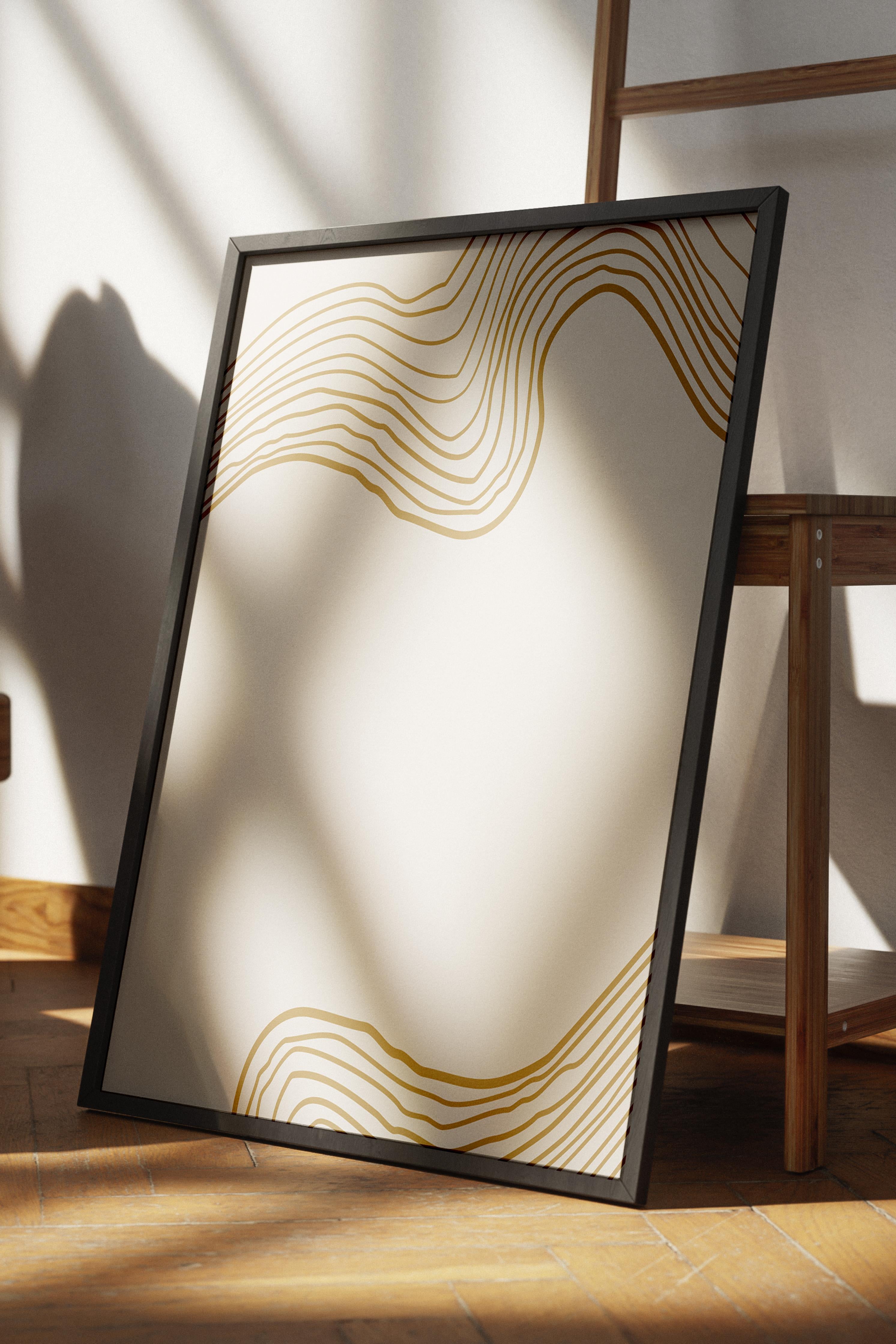 Doğal Tonlar Boho Duvar Dekoru, Çerçevesiz Poster, Çerçevesiz Duvar Tablosu - Fine Art Kağıt