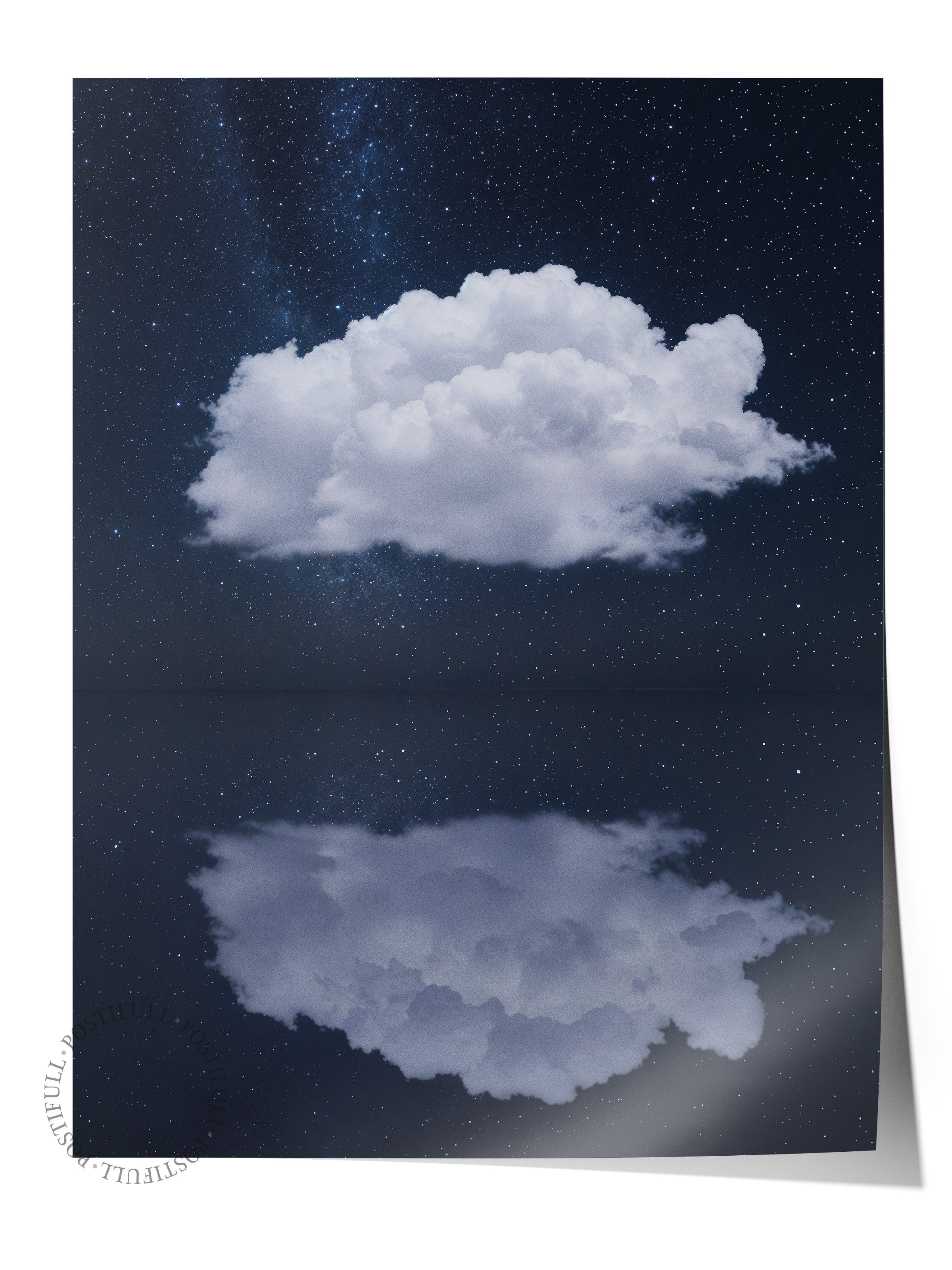 Duvar Posteri, Çerçevesiz Poster, Sanatsal Baskı, Ritüel Serisi, Bulut Tablo, NO:115203