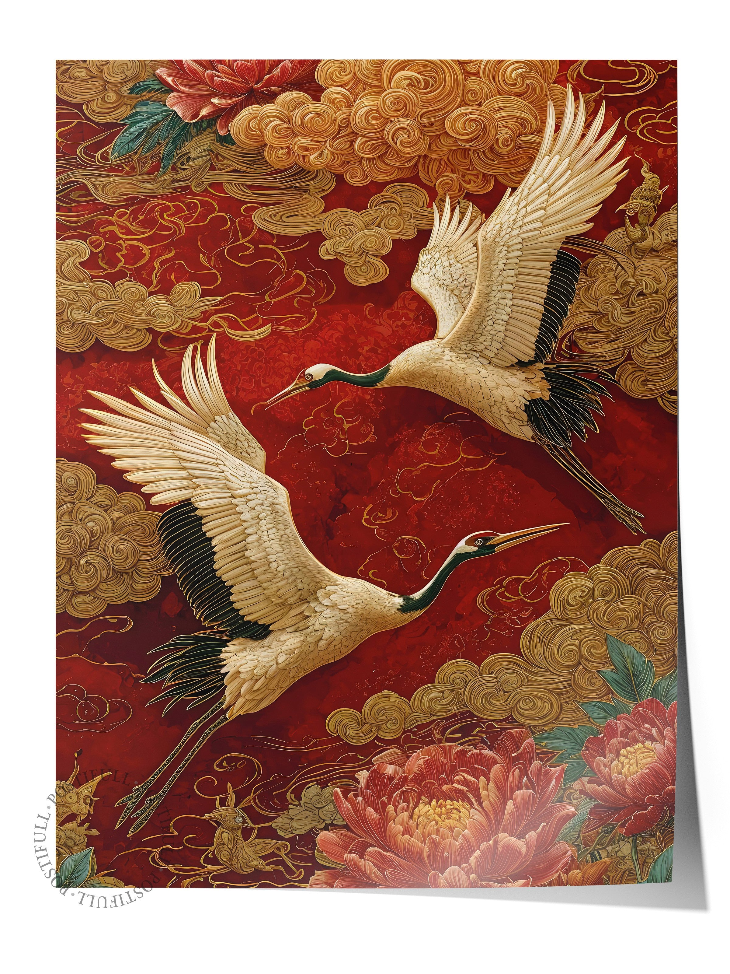 Duvar Posteri, Çerçevesiz Poster, Sanatsal Baskı, Ritüel Serisi, Leopar Tablo, NO:115252