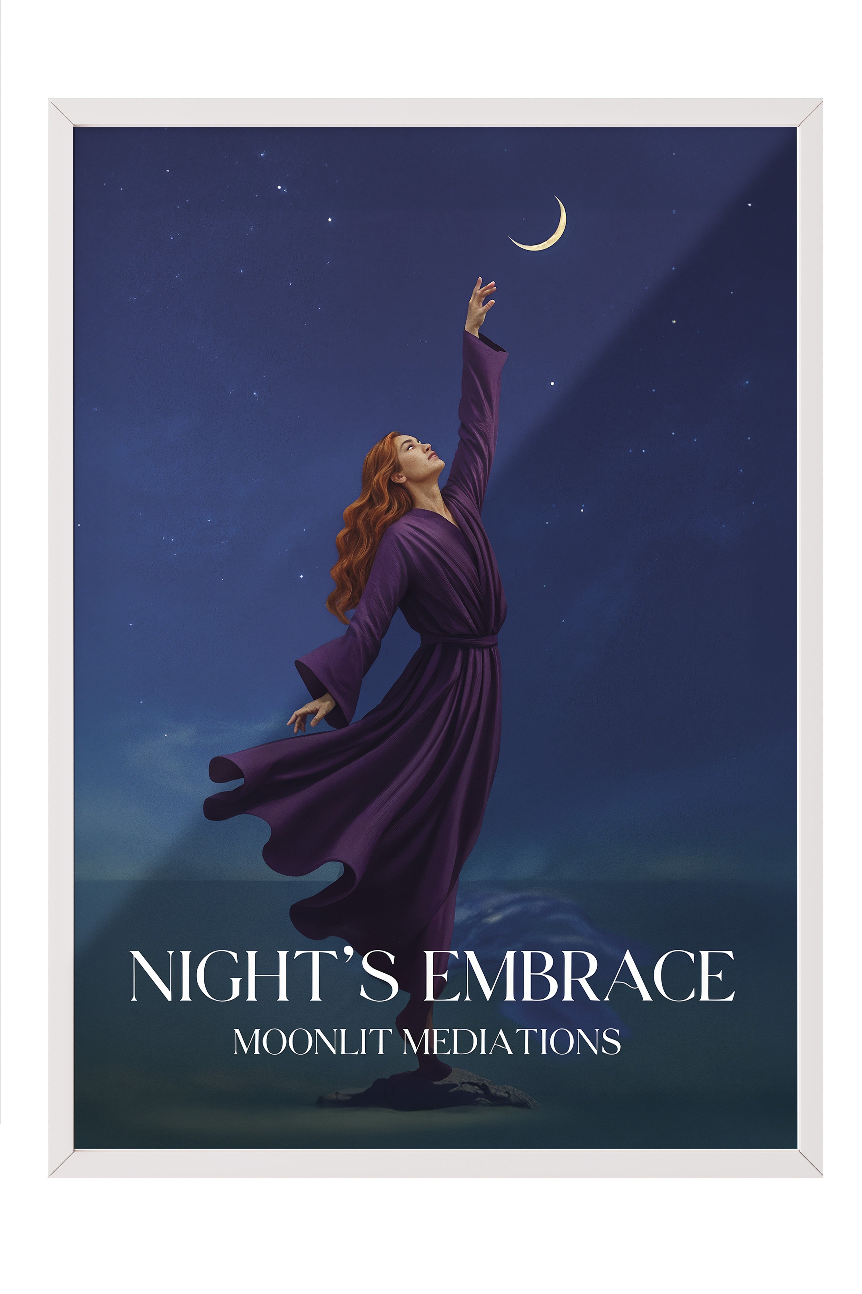 Duvar Tablosu, Beyaz Çerçeveli Tablo ve Poster, Ritüel Serisi, Maximalist Tablo, NO:115201