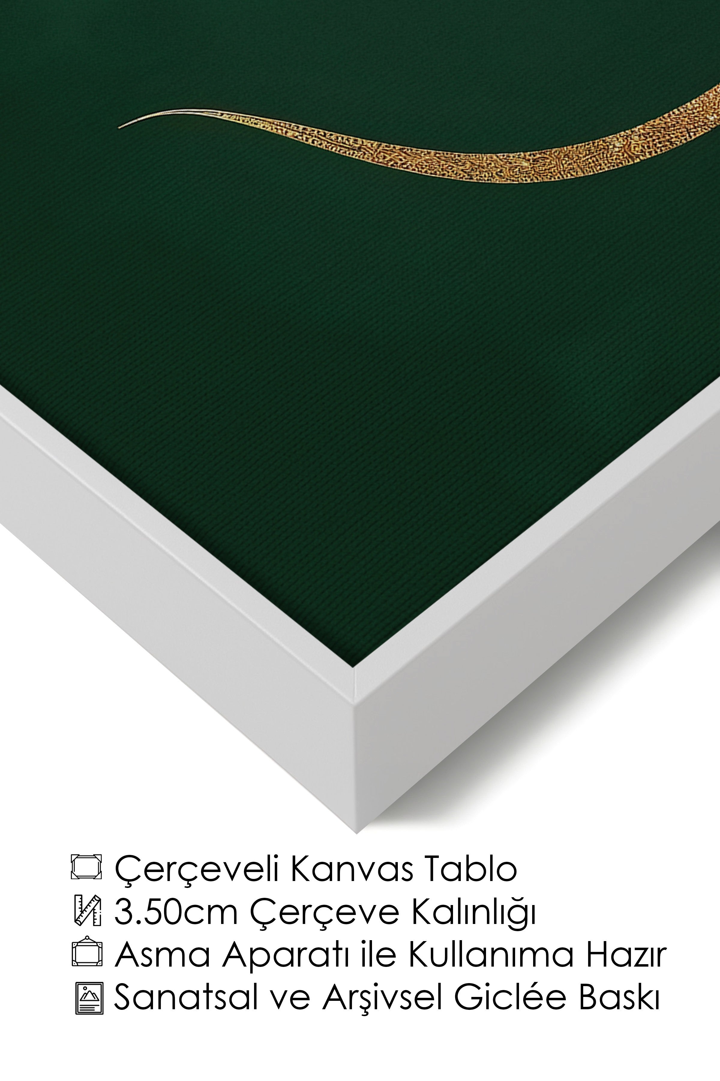 Duvar Tablosu, Lüks Beyaz Çerçeveli Kanvas Tablo, Ritüel Serisi, Leopar Tablo, NO:115223