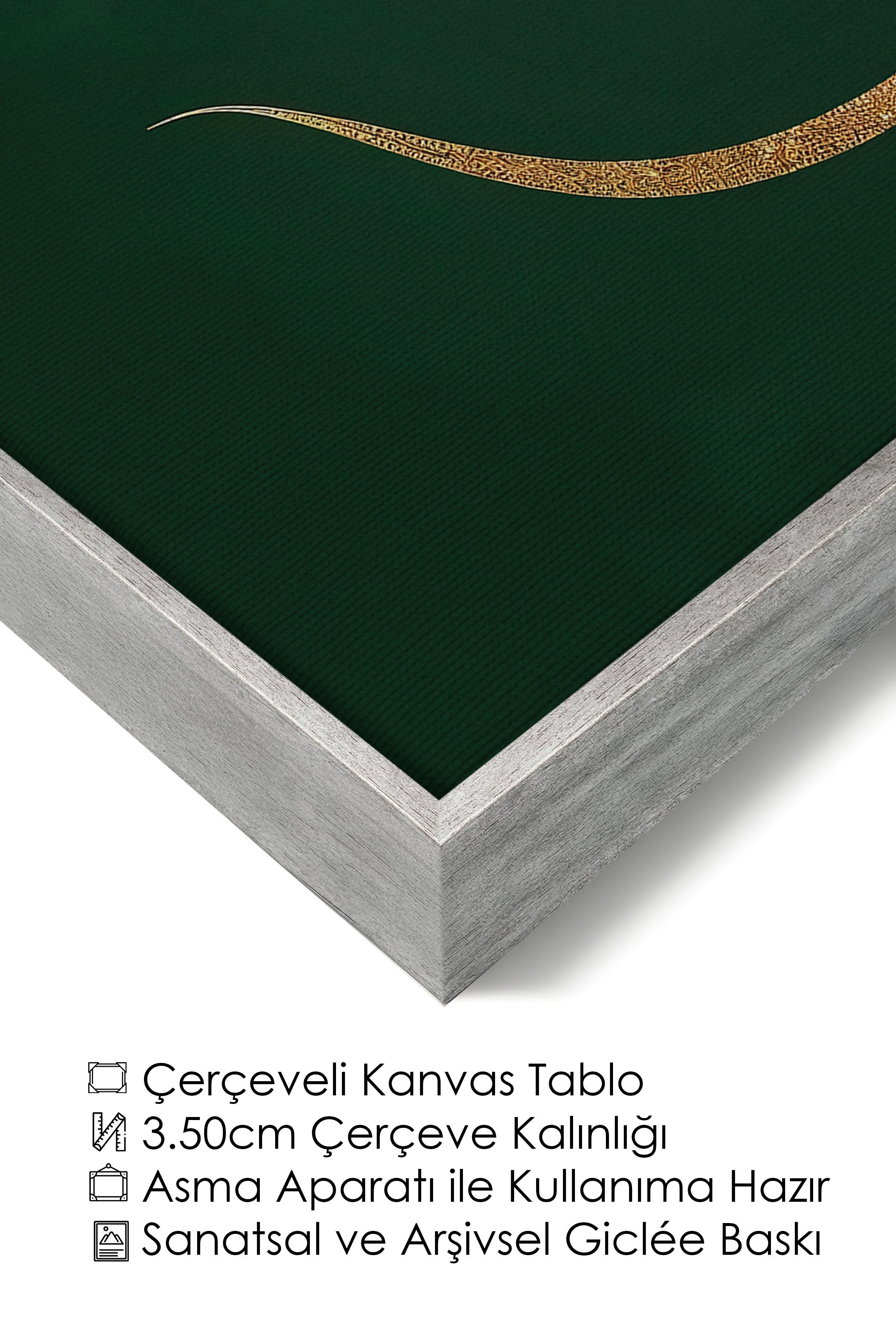 Duvar Tablosu, Lüks Gümüş Çerçeveli Kanvas Tablo, Ritüel Serisi, Leopar Tablo, NO:115223