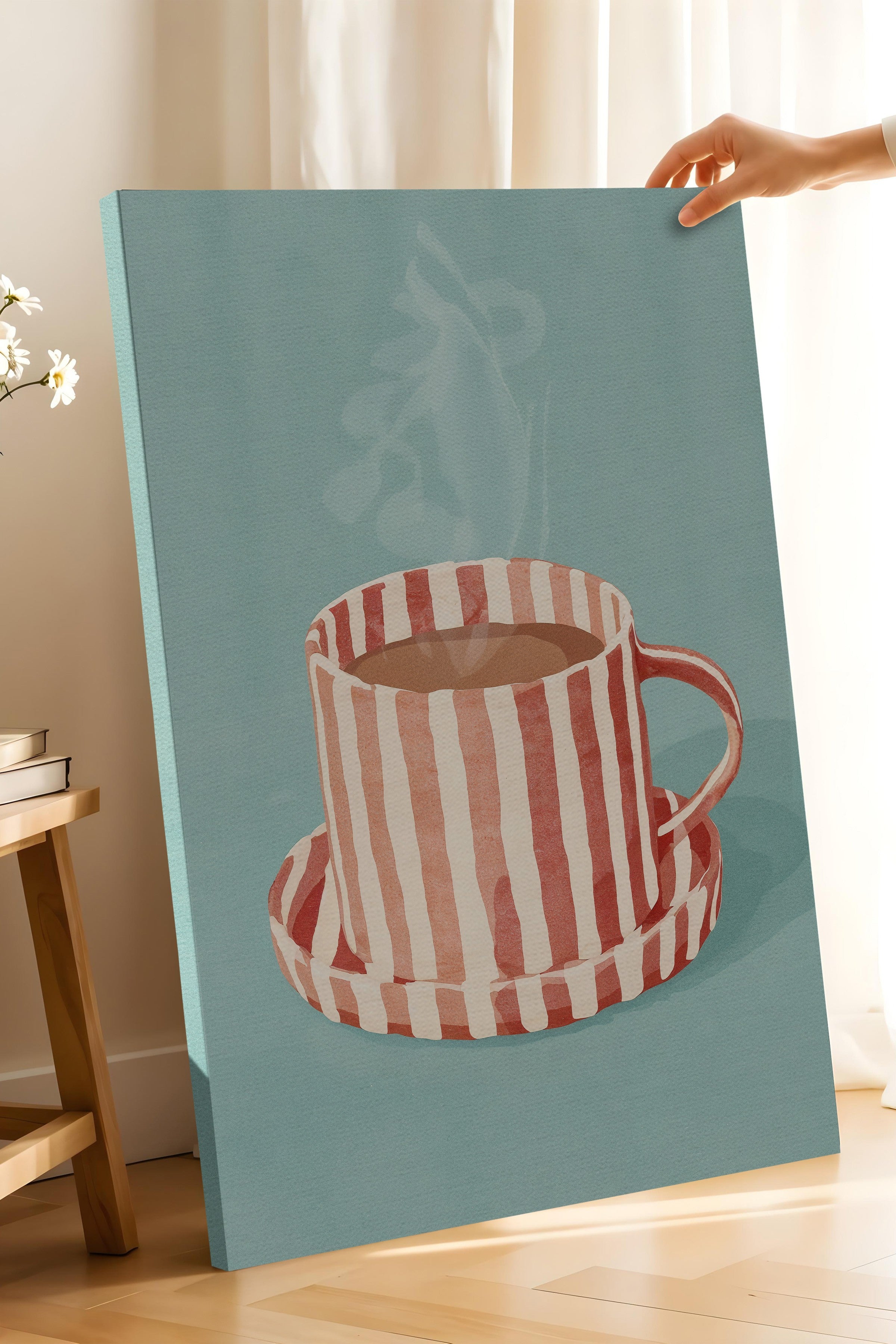 Duvar Tablosu, Lüks Kanvas Tablo, Ritüel Serisi, Maximalist Tablo, NO:115193