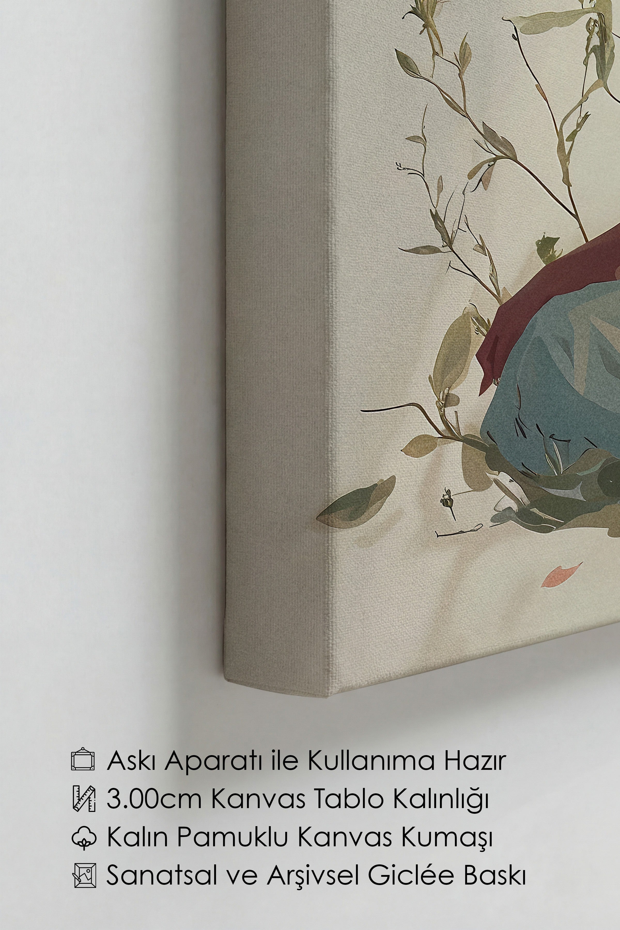 Duvar Tablosu, Lüks Kanvas Tablo, Ritüel Serisi, NO:115240