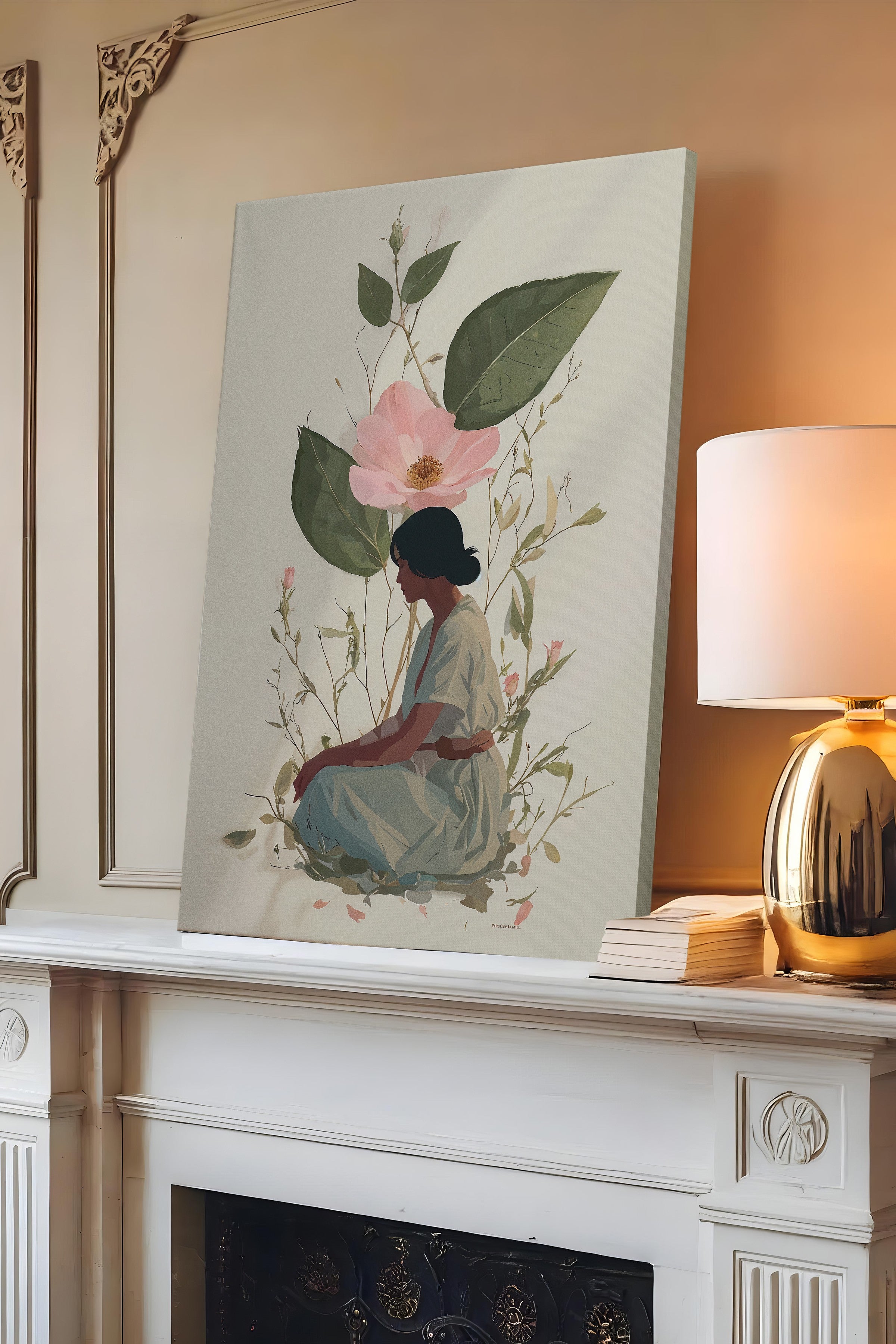 Duvar Tablosu, Lüks Kanvas Tablo, Ritüel Serisi, NO:115240