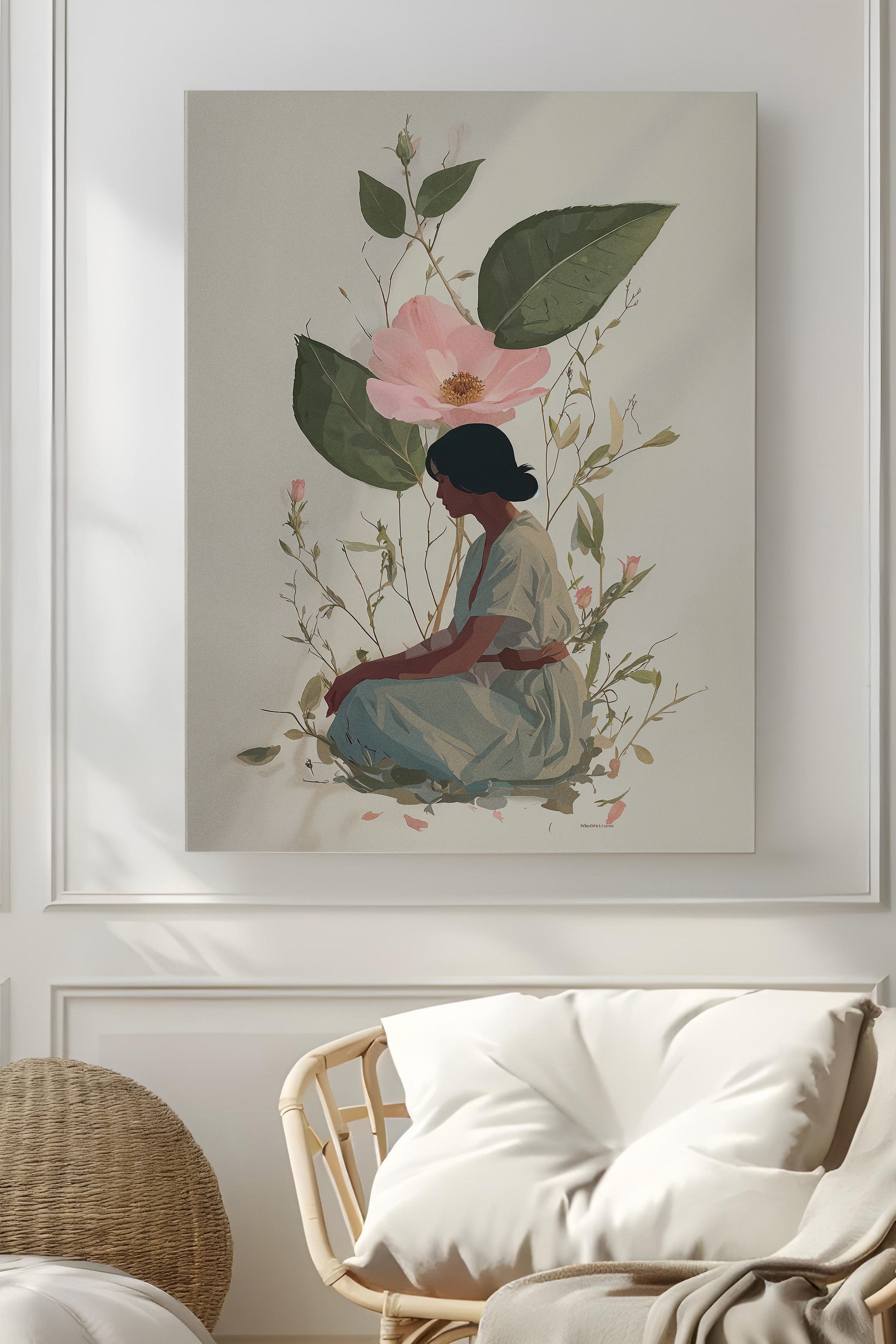 Duvar Tablosu, Lüks Kanvas Tablo, Ritüel Serisi, NO:115240