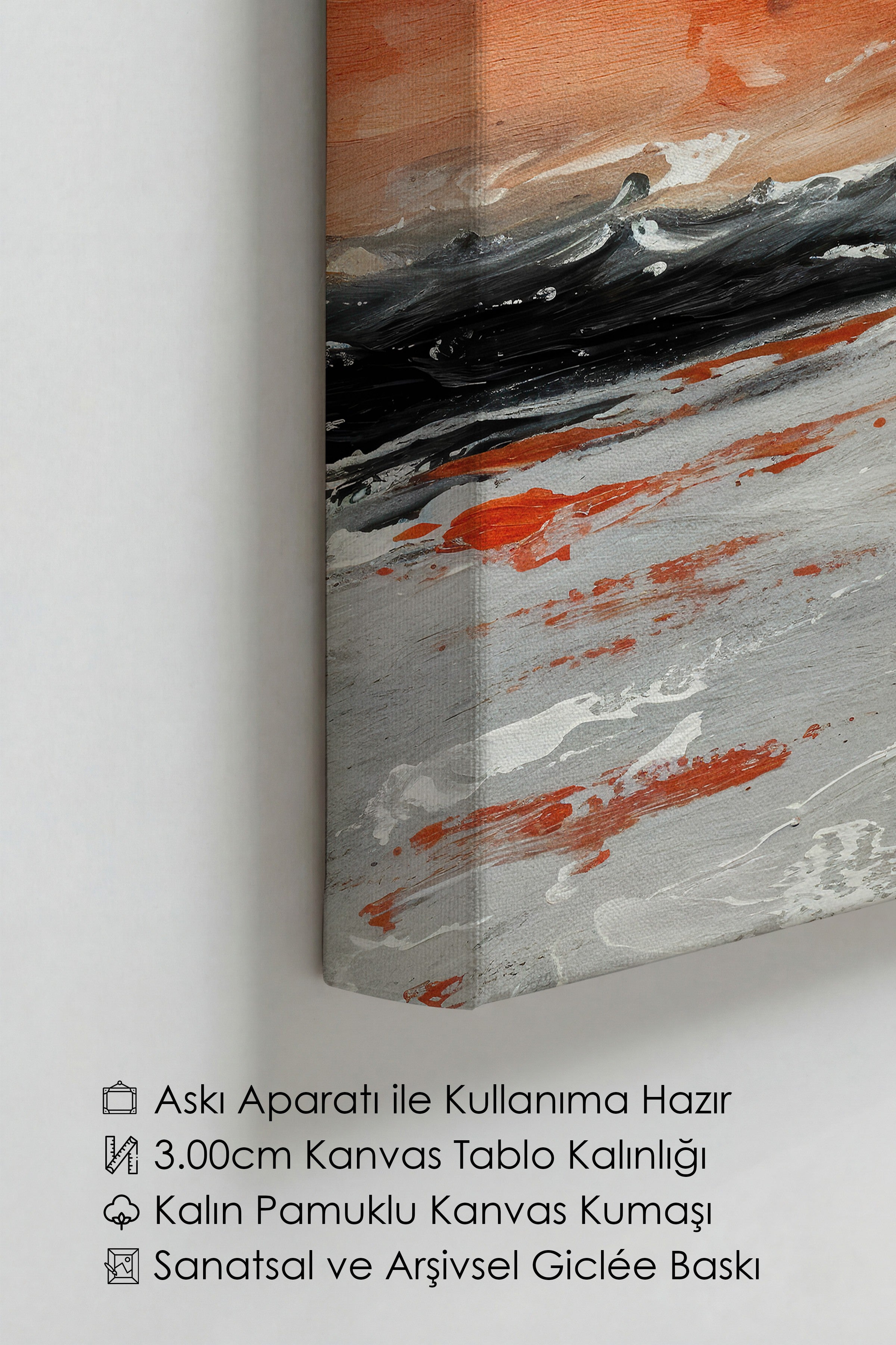 Duvar Tablosu, Lüks Kanvas Tablo, Ritüel Serisi, Yağlıboya Tablo, NO:115217