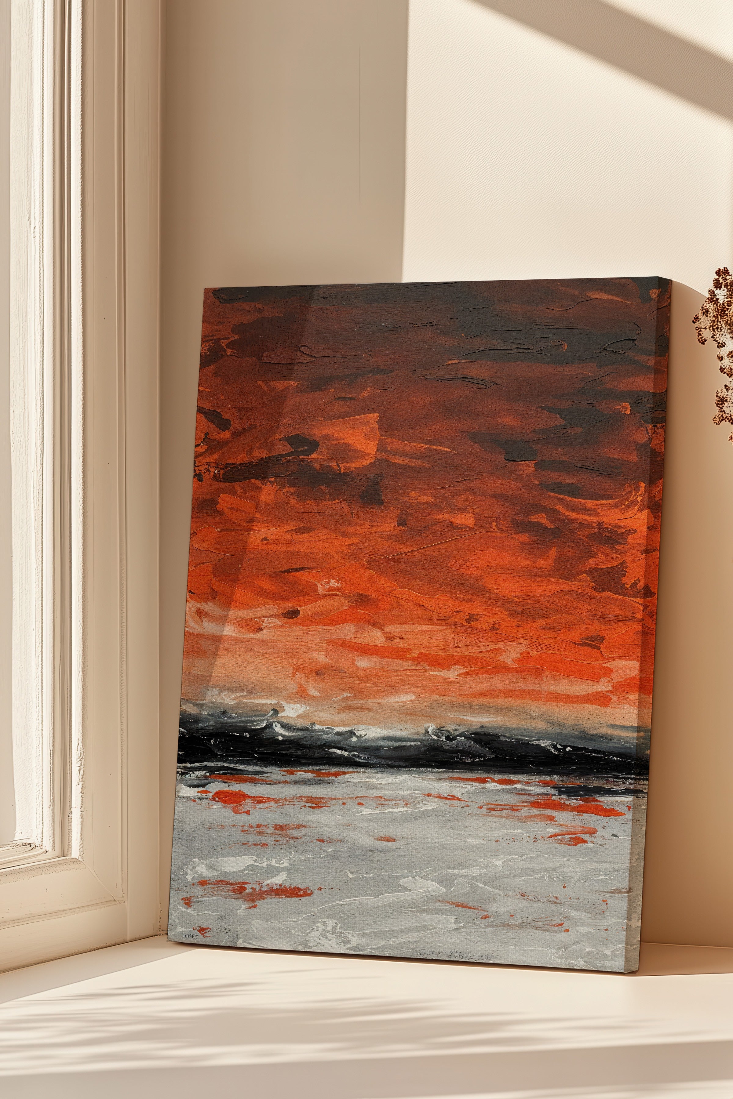 Duvar Tablosu, Lüks Kanvas Tablo, Ritüel Serisi, Yağlıboya Tablo, NO:115217