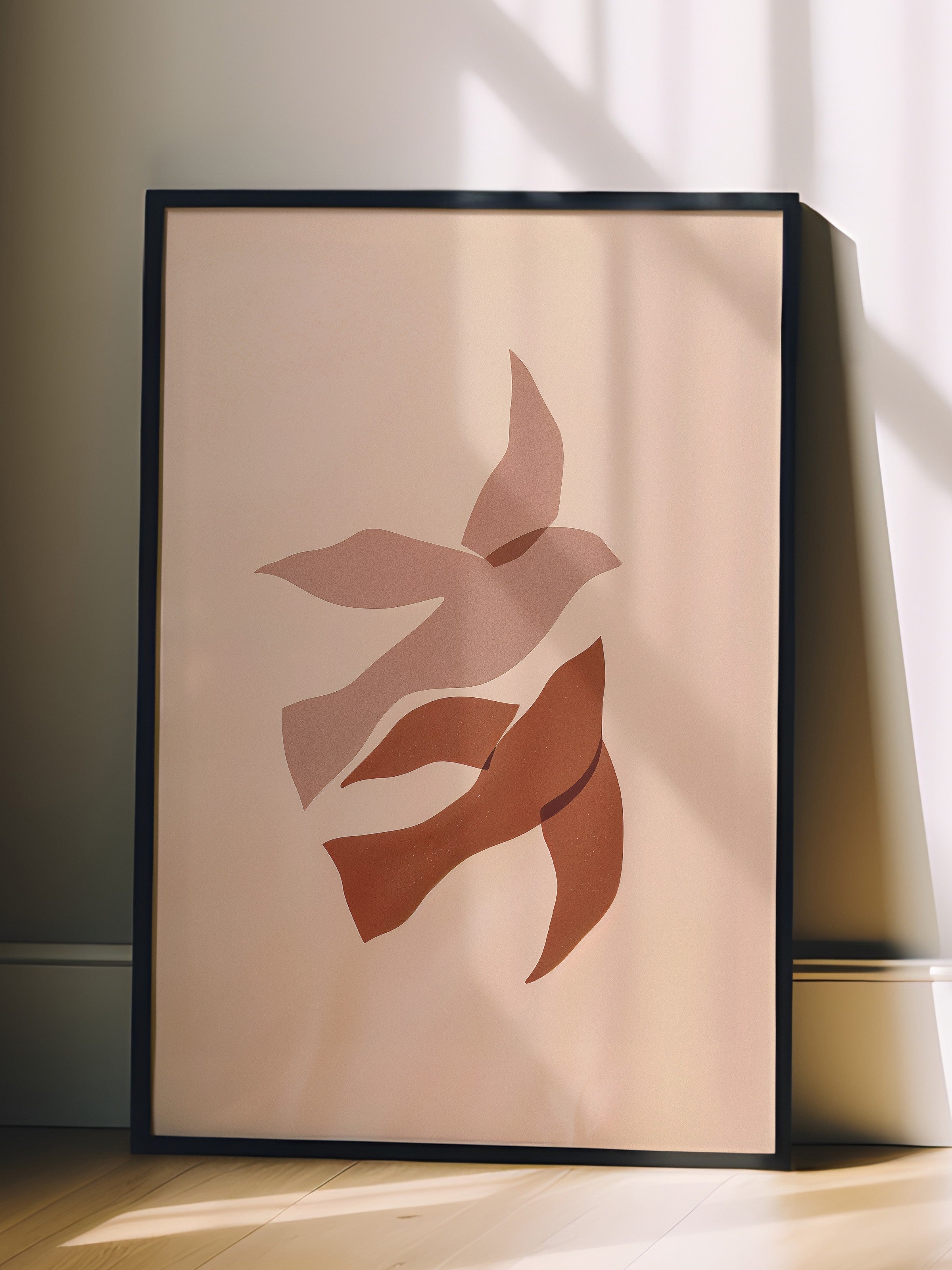 Duvar Tablosu, Siyah Çerçeveli Tablo ve Poster, Ritüel Serisi, Kuş Tablo, NO:115188