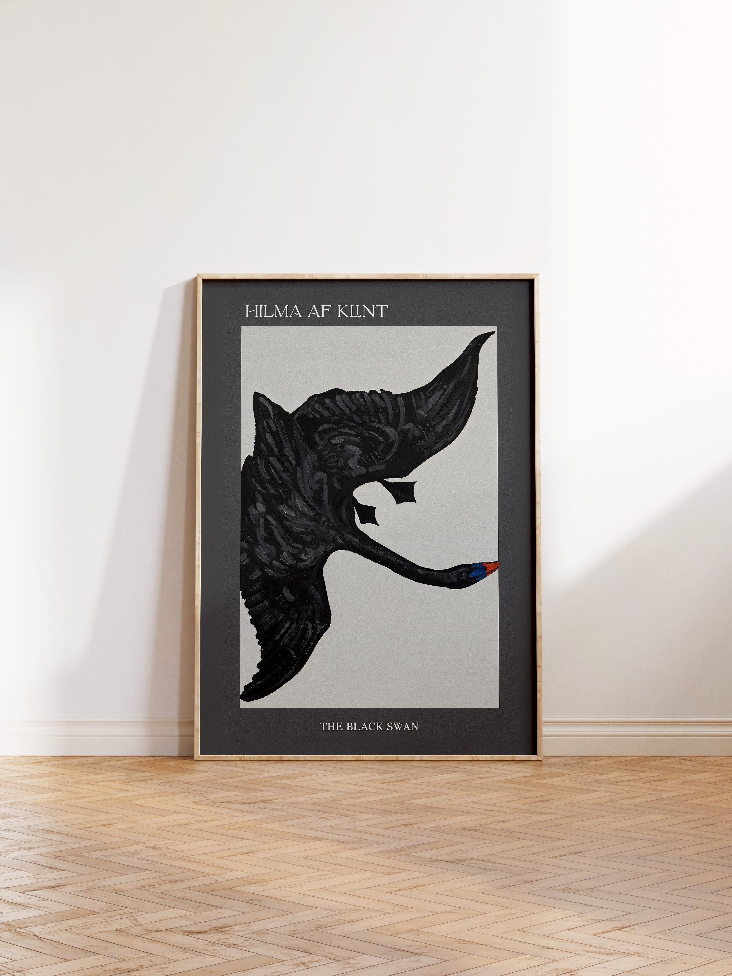 Duvar Tablosu, Ahşap Çerçeveli Tablo ve Poster, Ritüel Serisi, Kuş Tablo, NO:115208