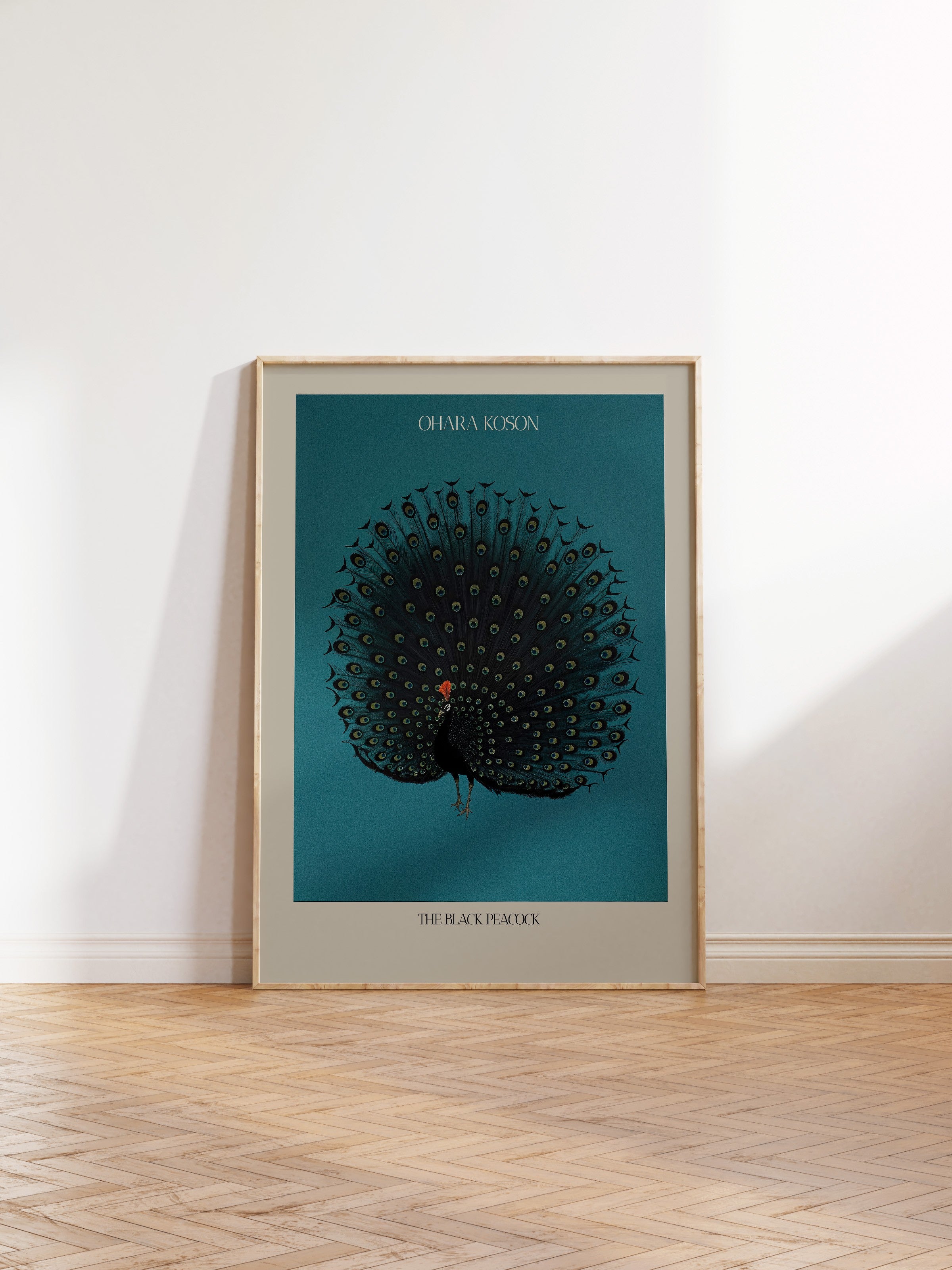 Duvar Tablosu, Ahşap Çerçeveli Tablo ve Poster, Ritüel Serisi, Kuş Tablo, NO:115211